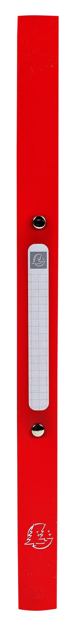Ringband Exacompta A4 2-rings O-mech 15mm PP rood 3