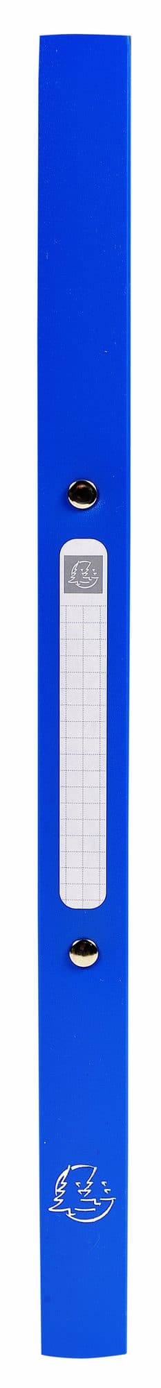 Ringband Exacompta A4 2-rings O-mech 15mm PP blauw 3
