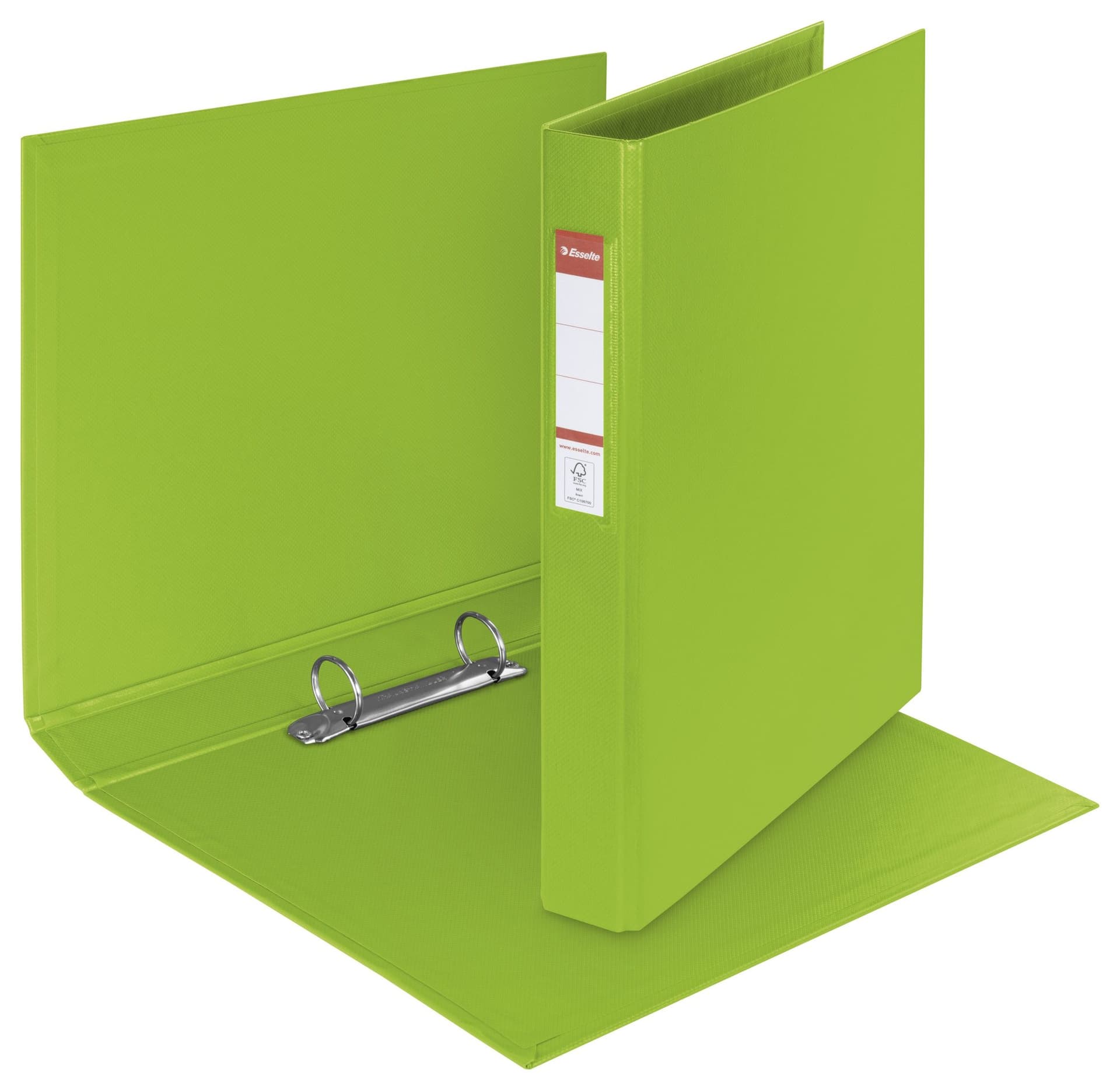 Ringband Esselte VIVIDA A4 25mm 30% gerecycled PP folie groen 2