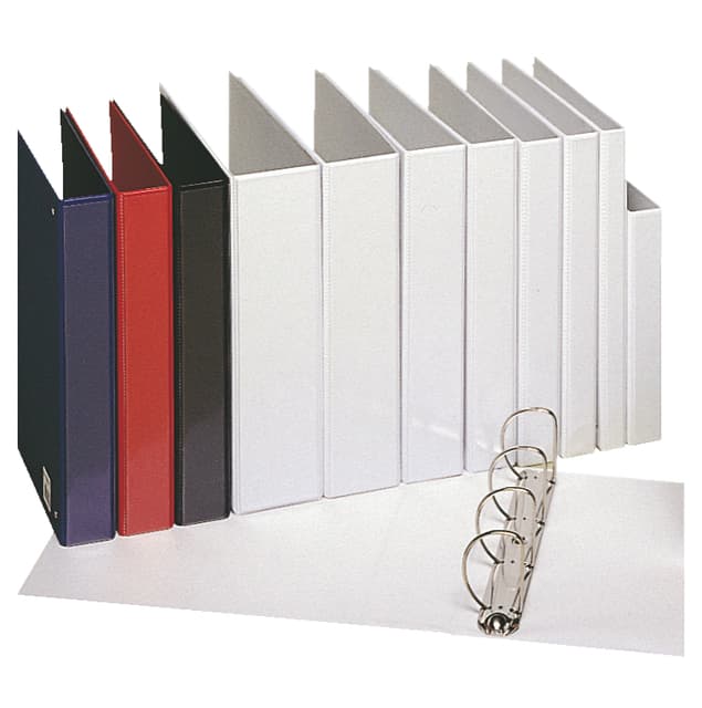 Presentatieringband Esselte Essentials panorama A4 4-rings O-mechaniek 16mm blauw 2