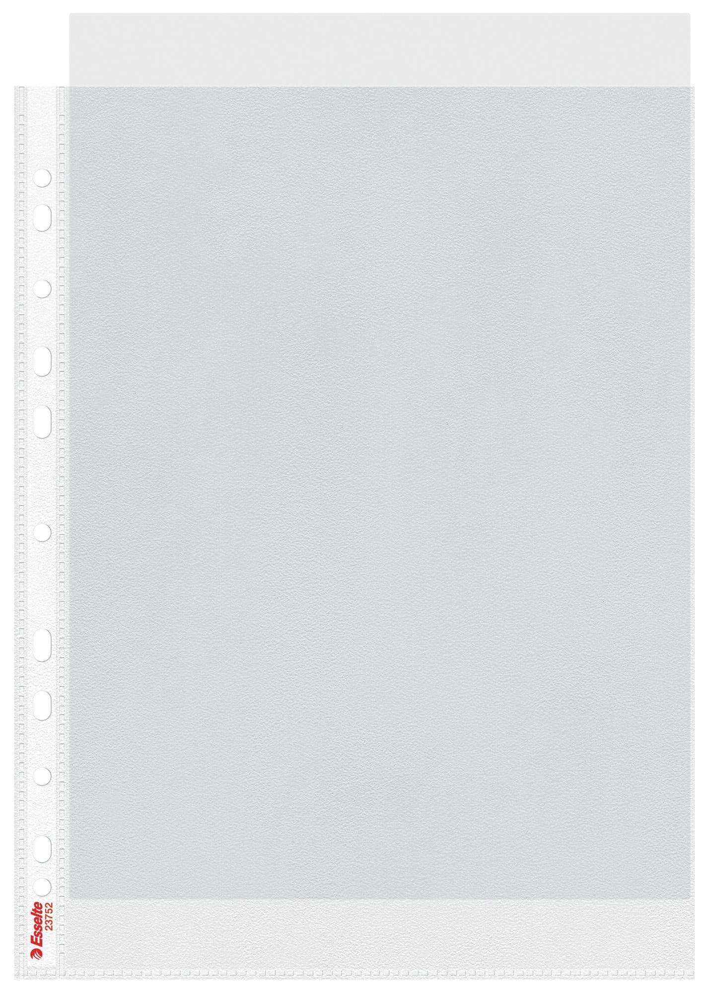 Showtas Esselte standaard 0,07mm PP A4 100 stuks