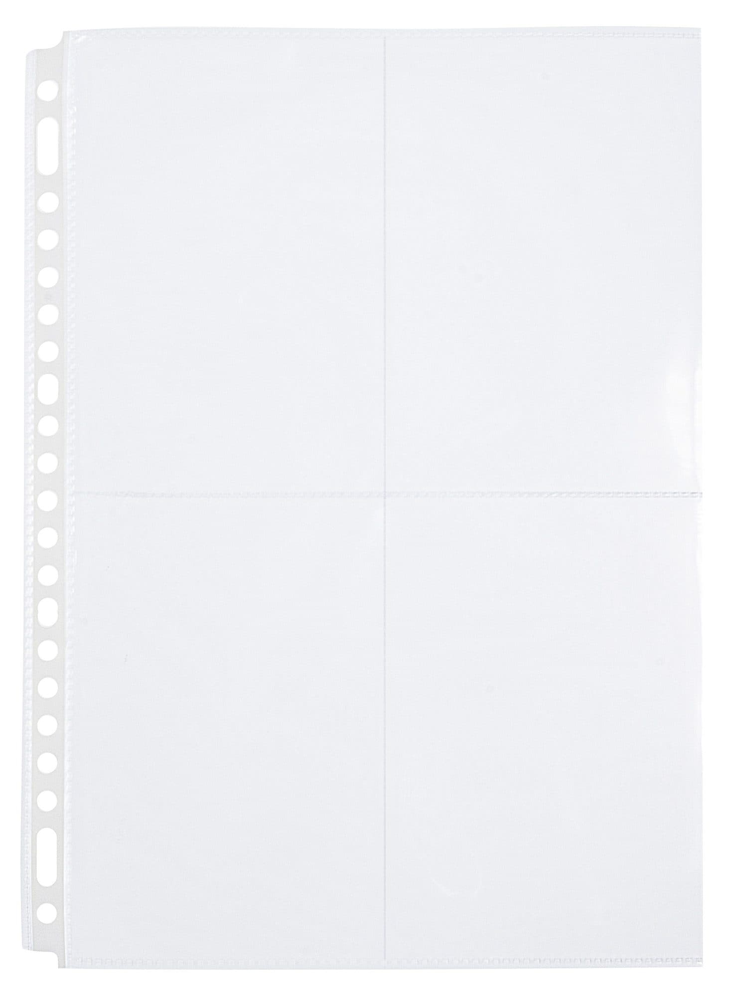 Fototas Multo A4 23-gaats 4-vaks 10X15cm PP transparant 10 stuks 3
