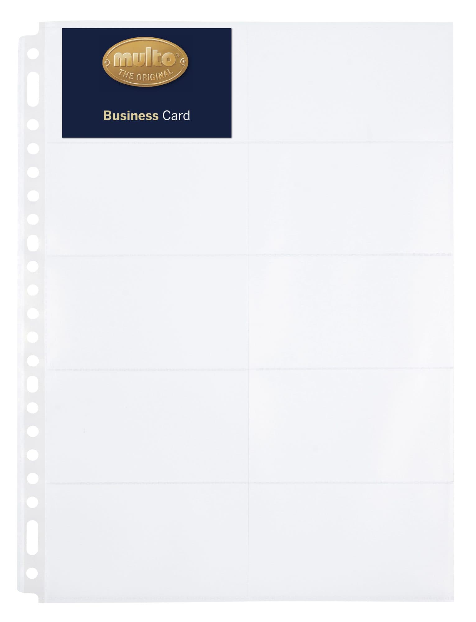 Showtas Multo 23-gaats A4 235x312mm PP voor 10 visitekaartjes 10 stuks 2