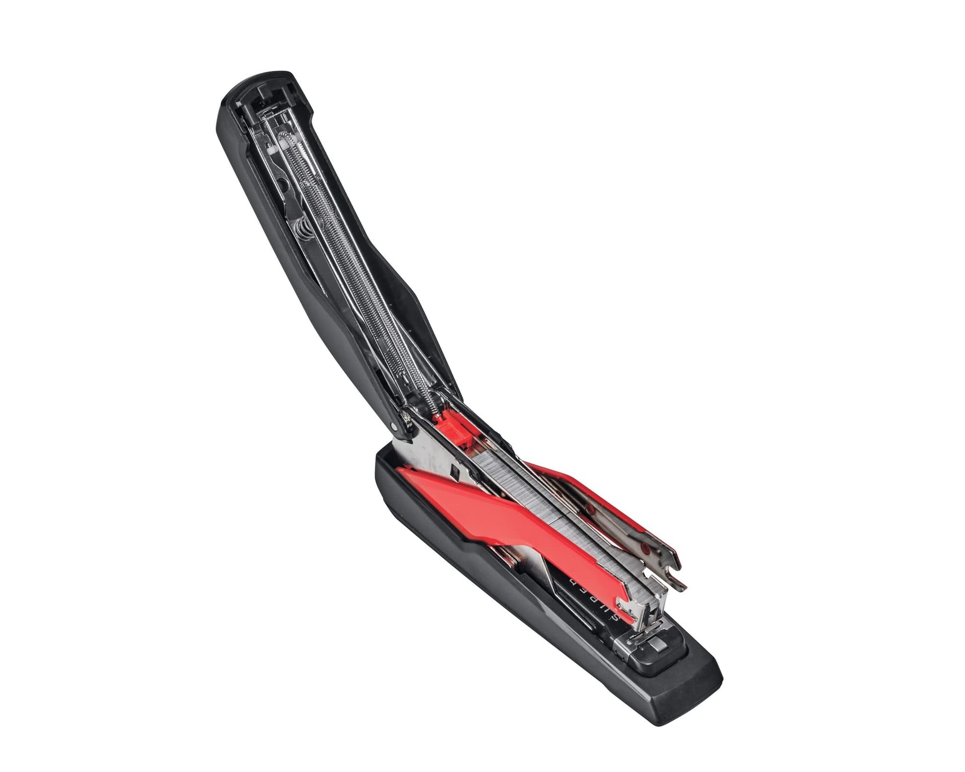 Bureaunietmachine Rapid Supreme fullstrip S1O60 60 vel zwart/rood 4