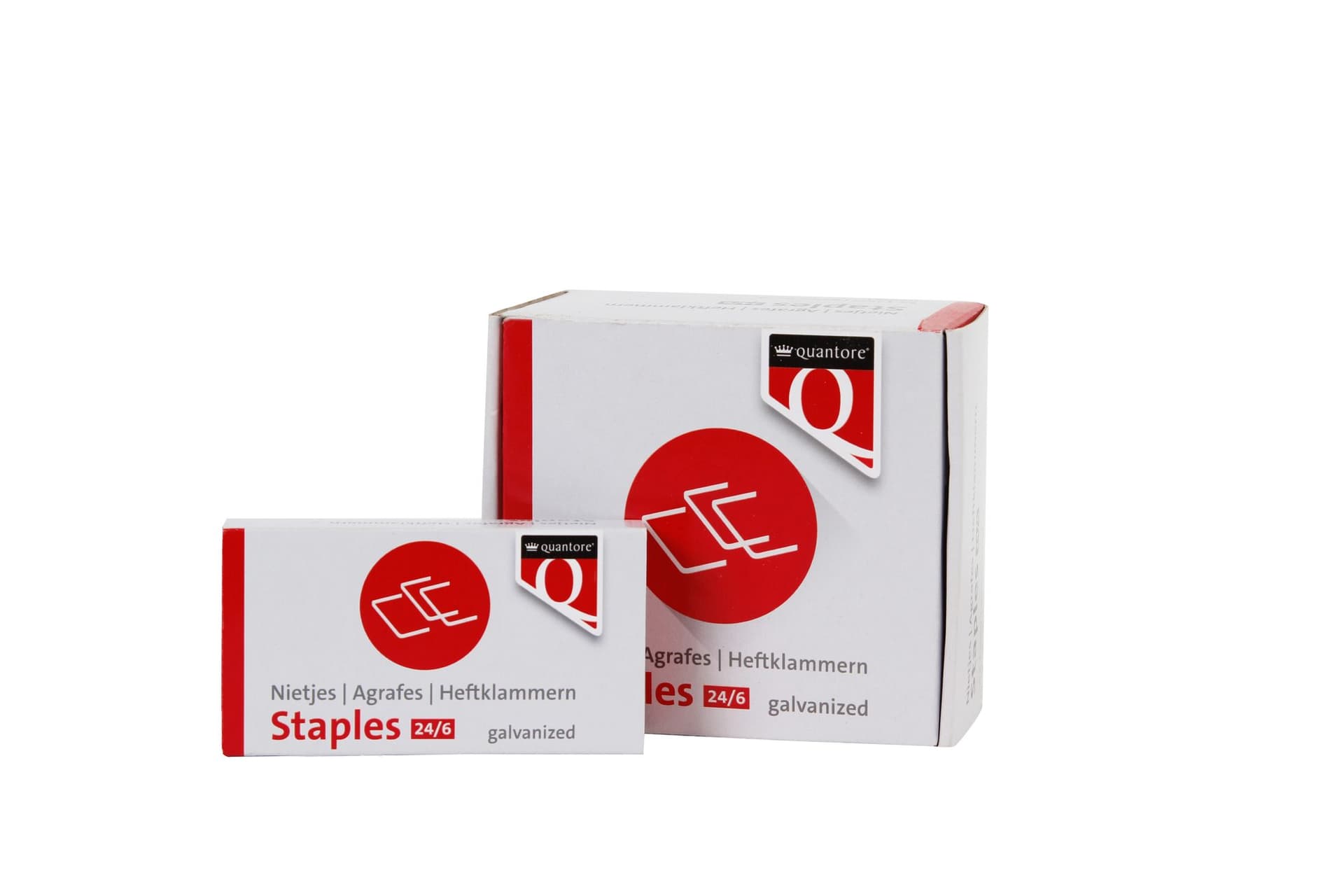 Nieten Quantore 24/6 1000 stuks verzinkt 2