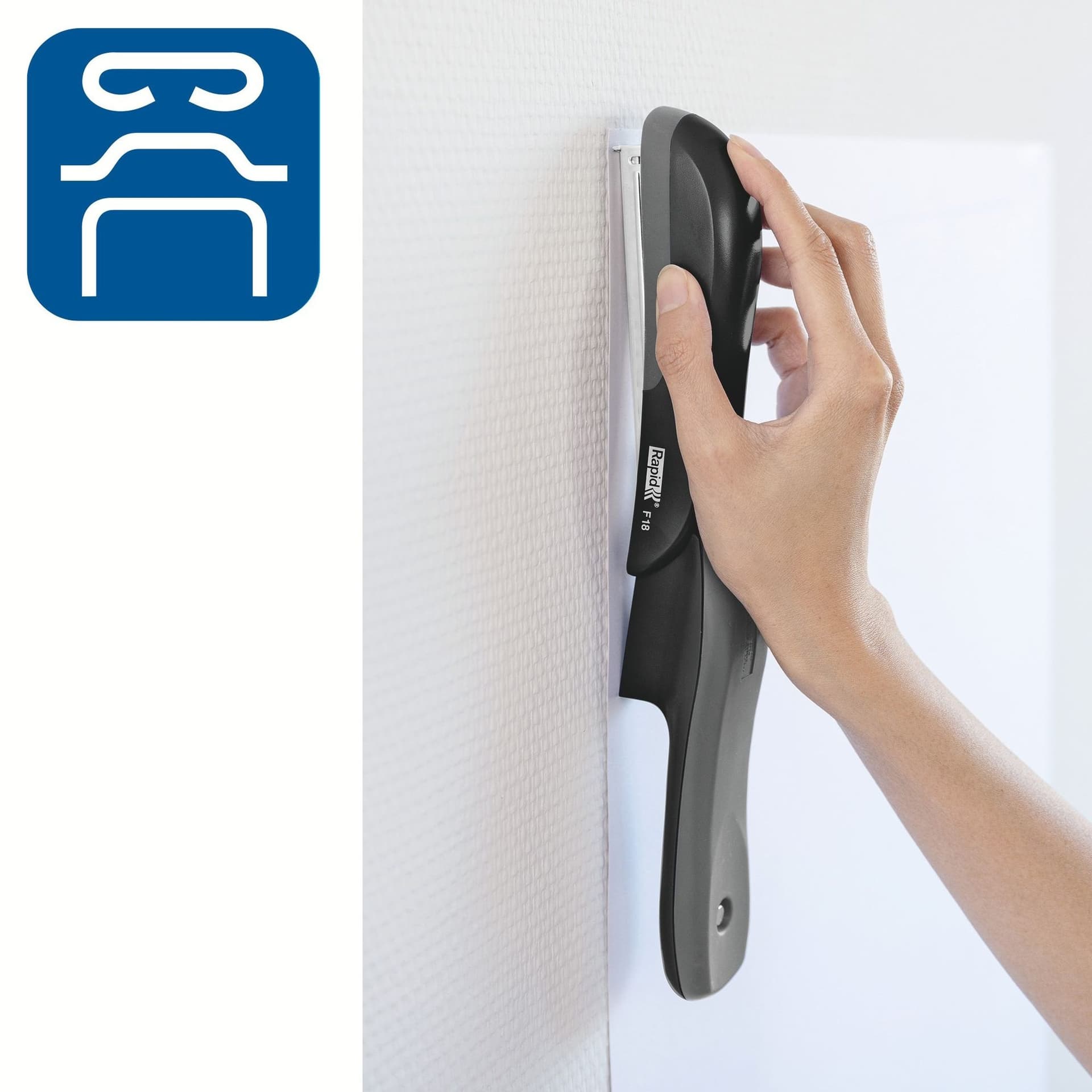 Bureaunietmachine Rapid Fashion full-strip F18 30 vel zwart 4