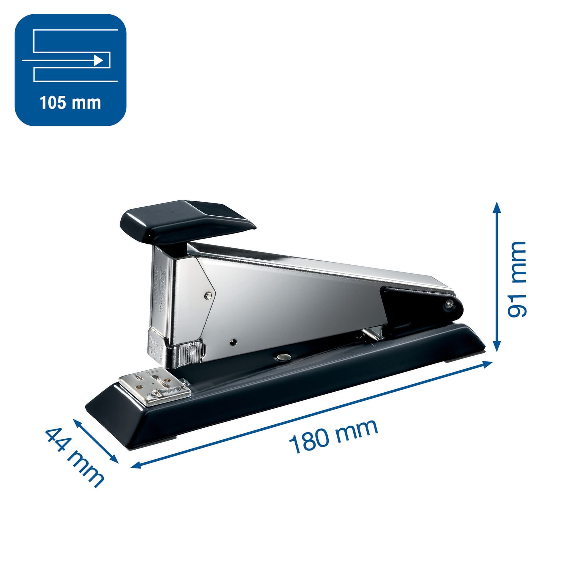Nietmachine Rapid Retro Classic full-strip K2 50 vel zwart 3