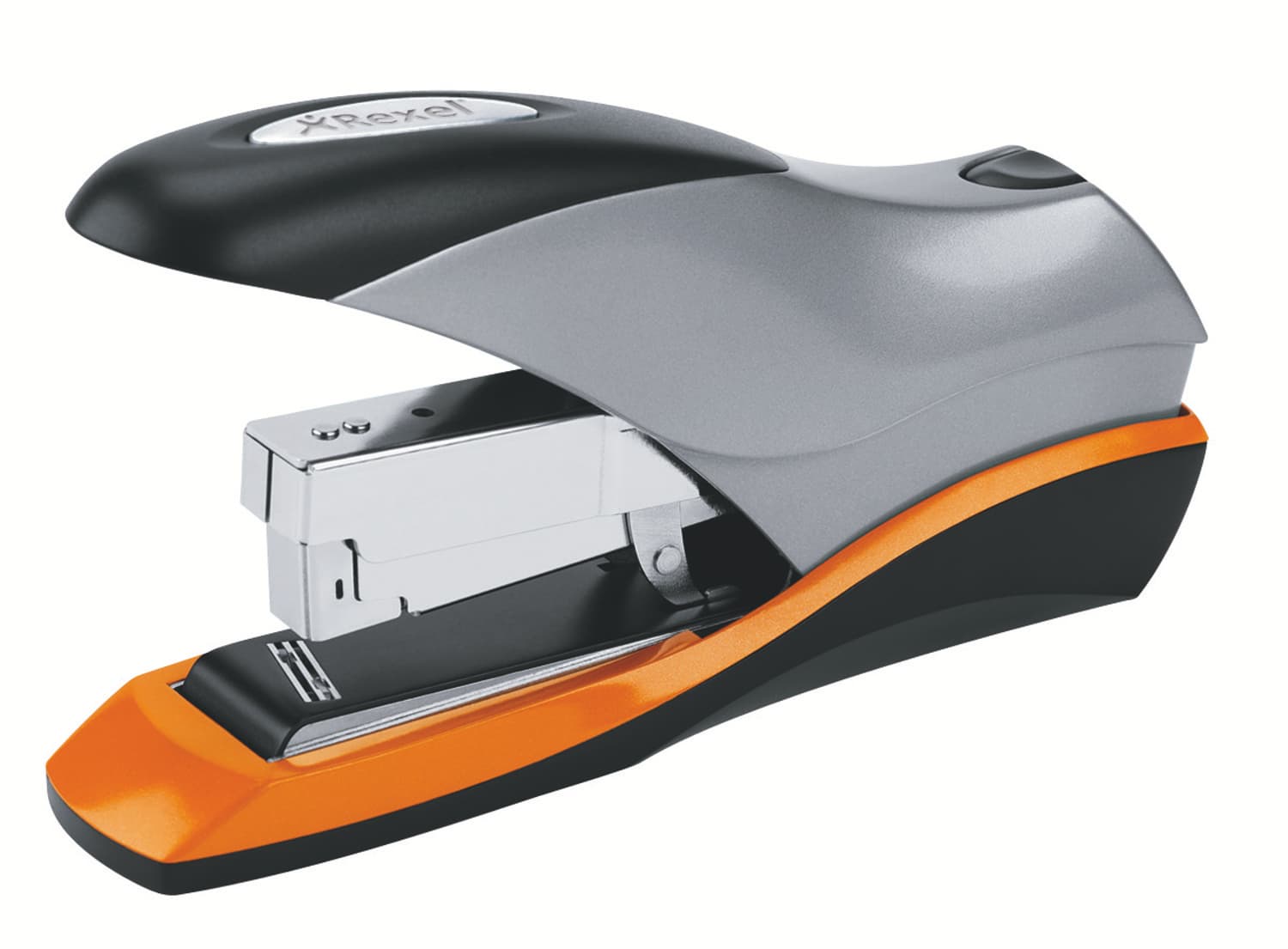 Nietmachine Rexel Optima 70 Low Force Heavy Duty 70vel zwart/zilver