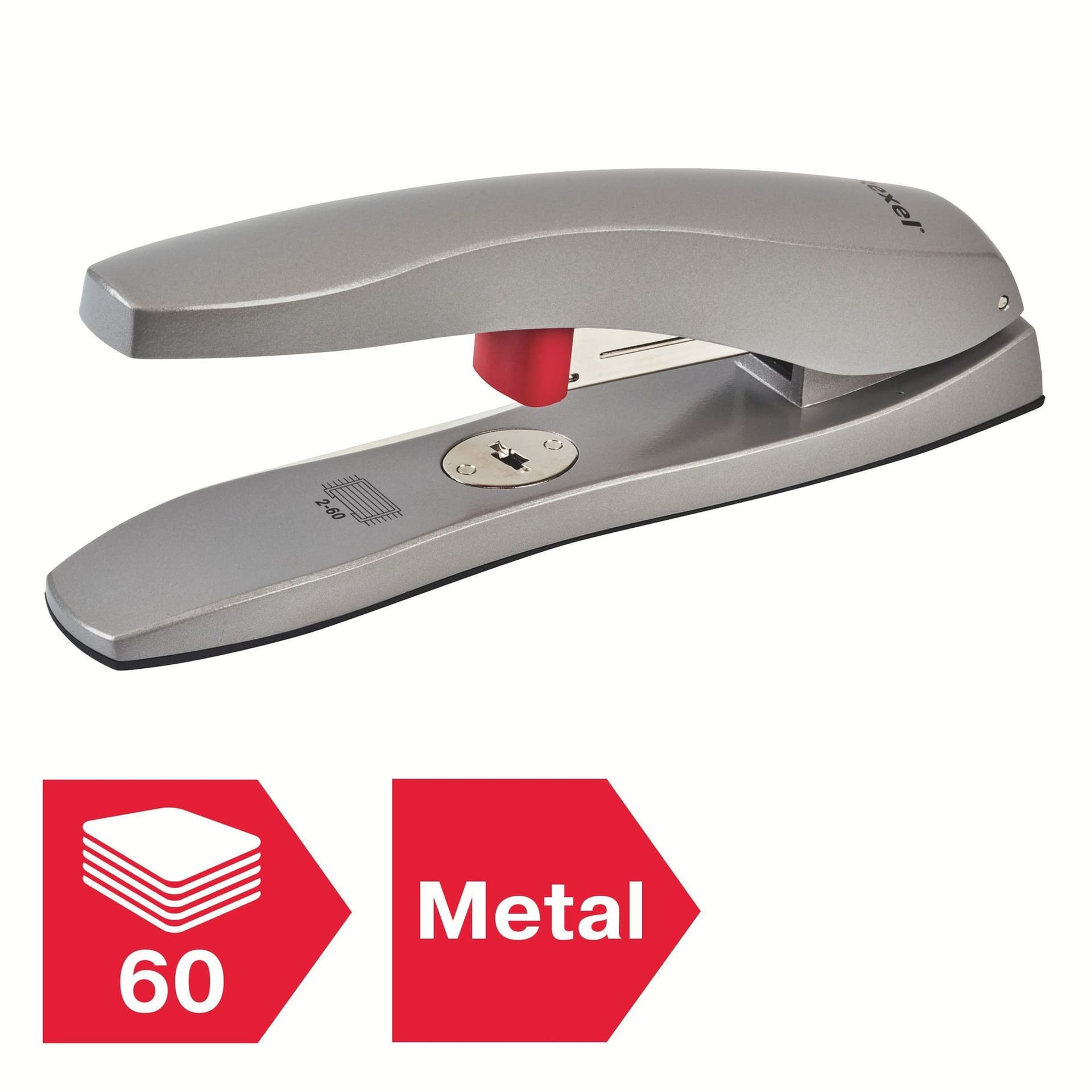 Blokhechter Rexel Odyssey max 60vel zilvergrijs 2