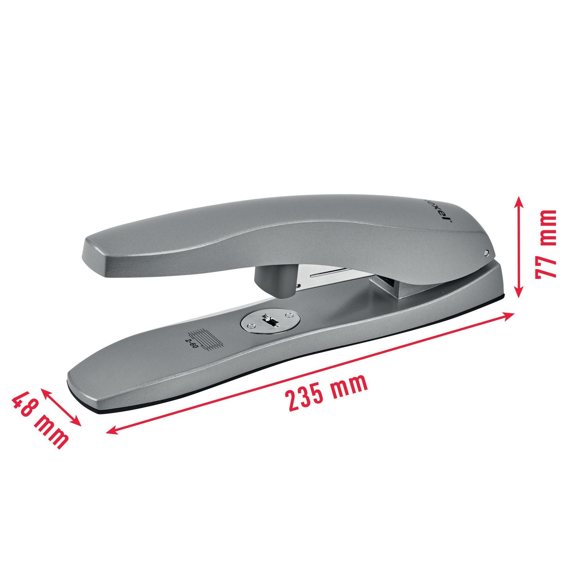 Blokhechter Rexel Odyssey max 60vel zilvergrijs 3