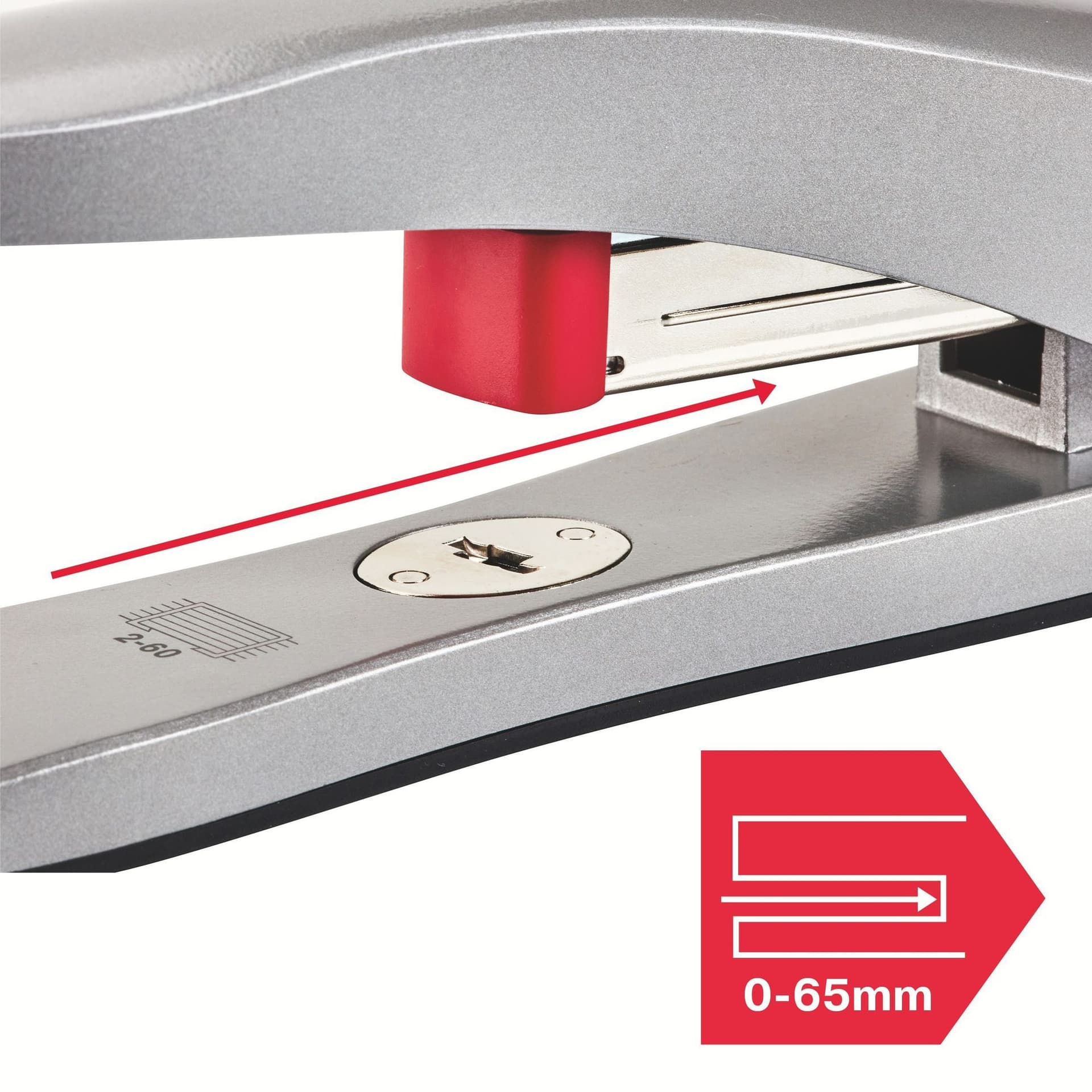 Blokhechter Rexel Odyssey max 60vel zilvergrijs 7