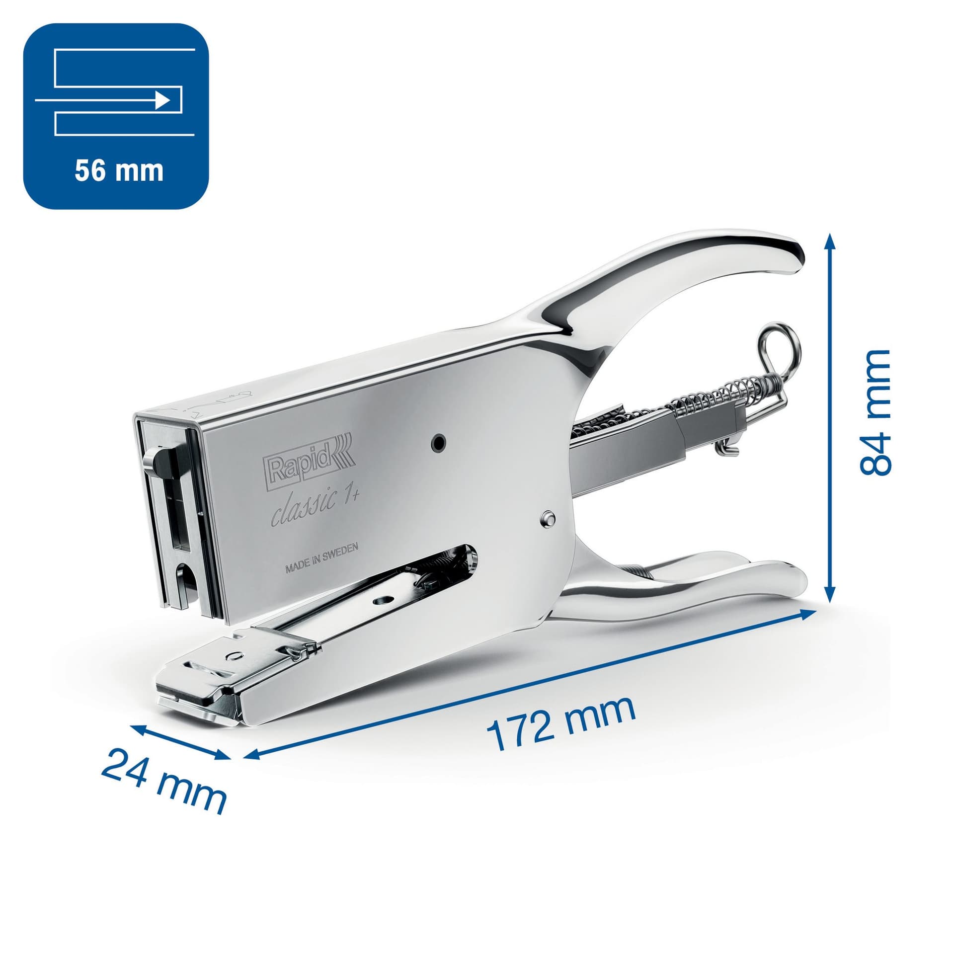 Niettang Rapid 1DX 50 vel 24/6 chroom 4
