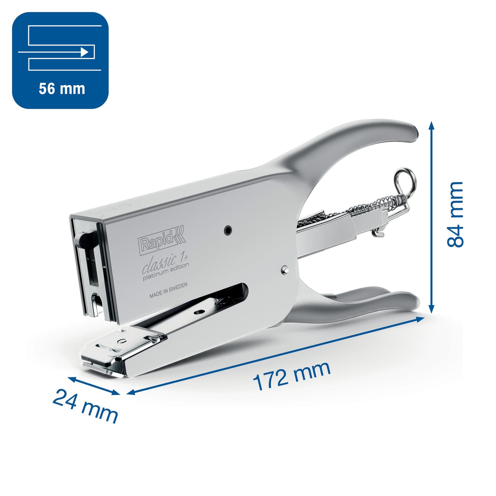 Niettang Rapid Classic K1 50 vel platium 2