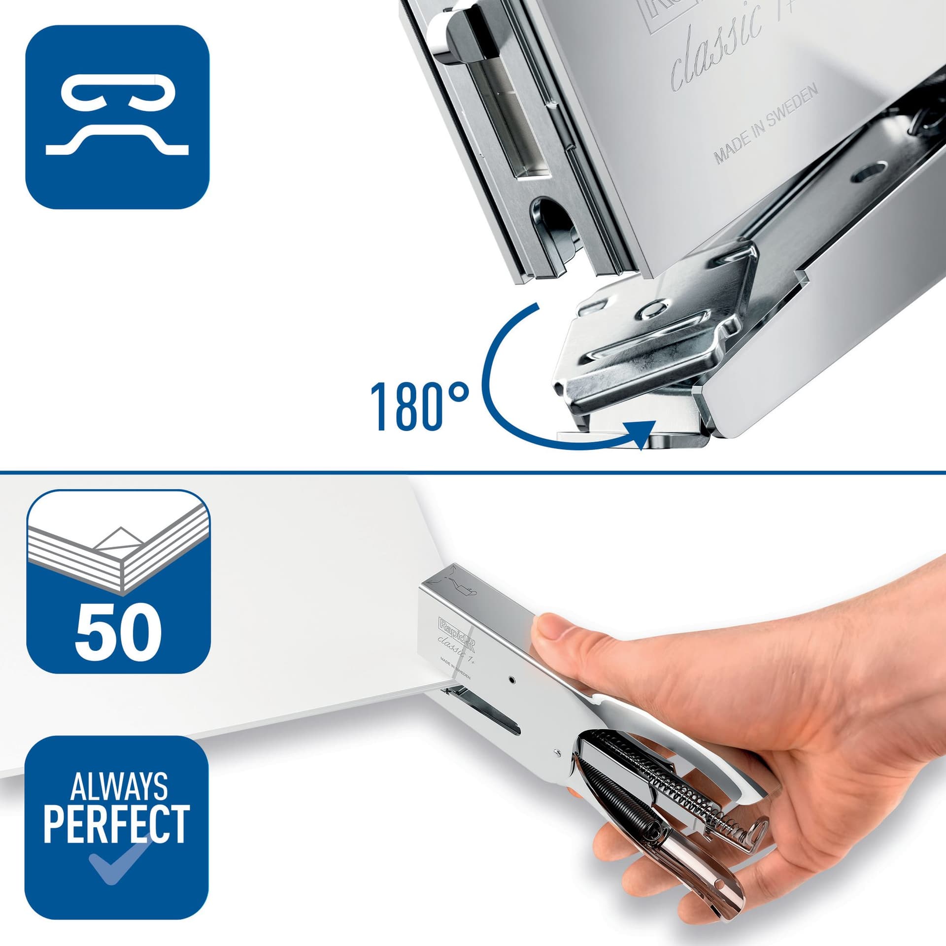 Niettang Rapid Classic K1 50 vel platium 3