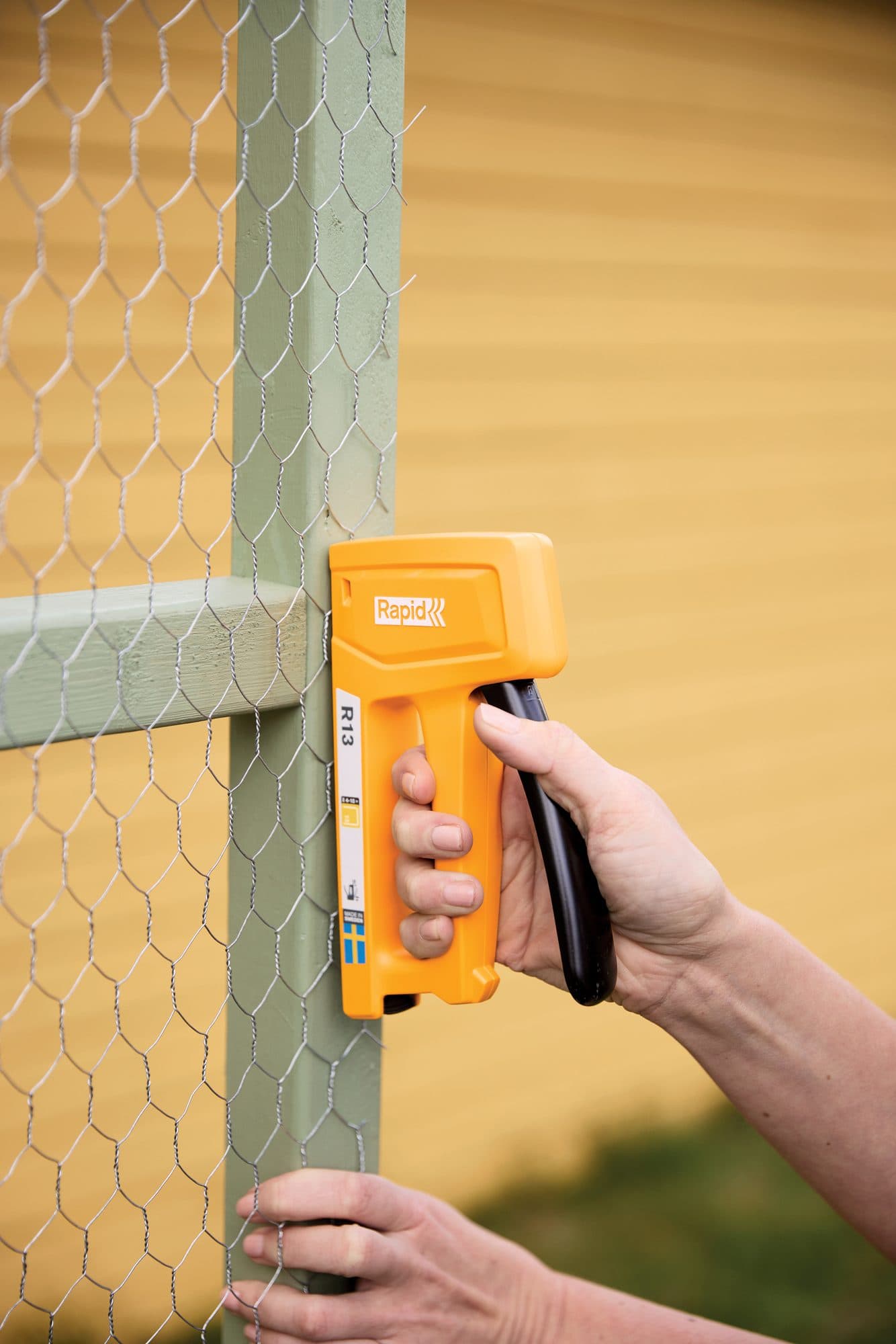 Nietpistool Rapid R13 13/4-10 ABS geel 8