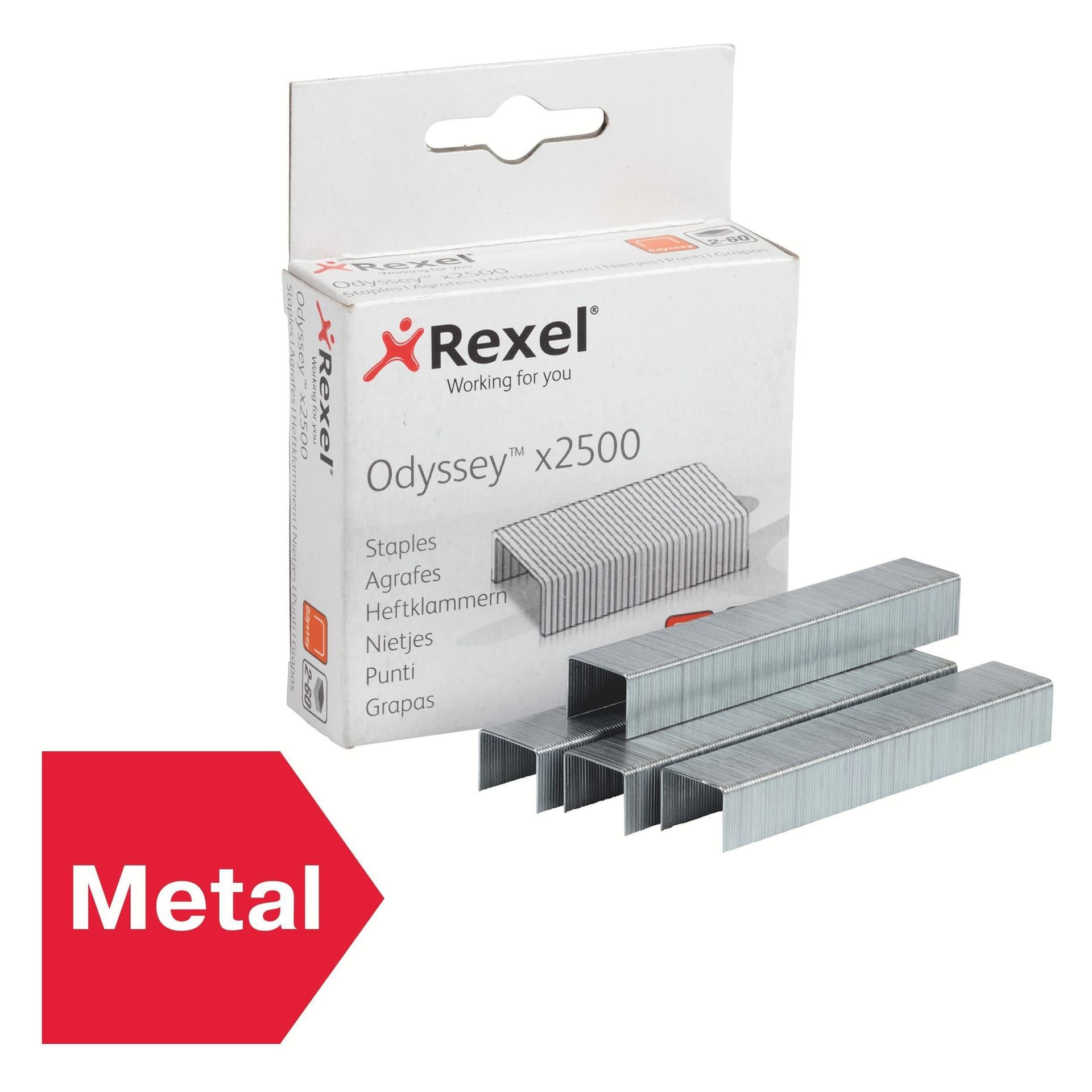 Nieten Rexel Odyssey verzinkt 2500 stuks 3