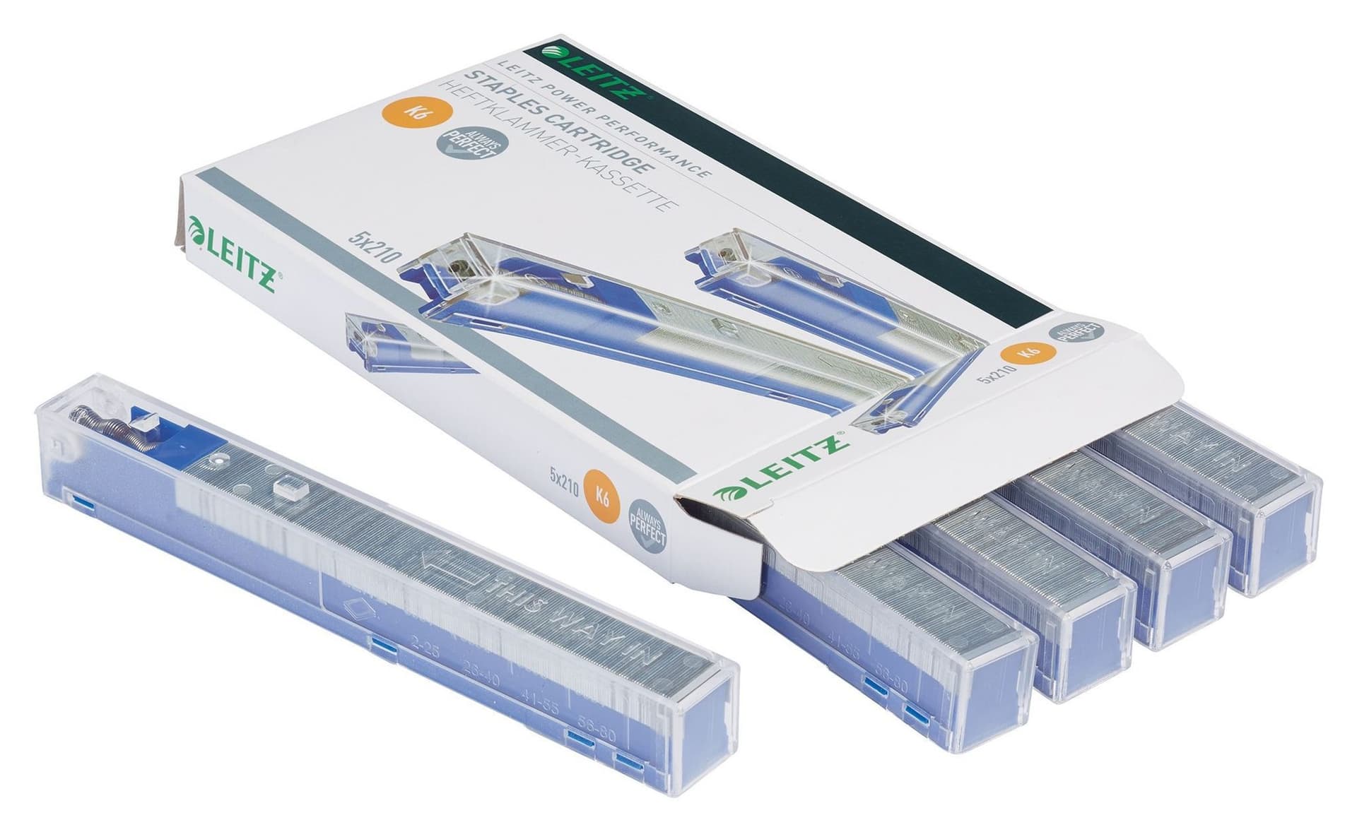Nieten Leitz cartridge K6 26/6 5x210 stuks 4