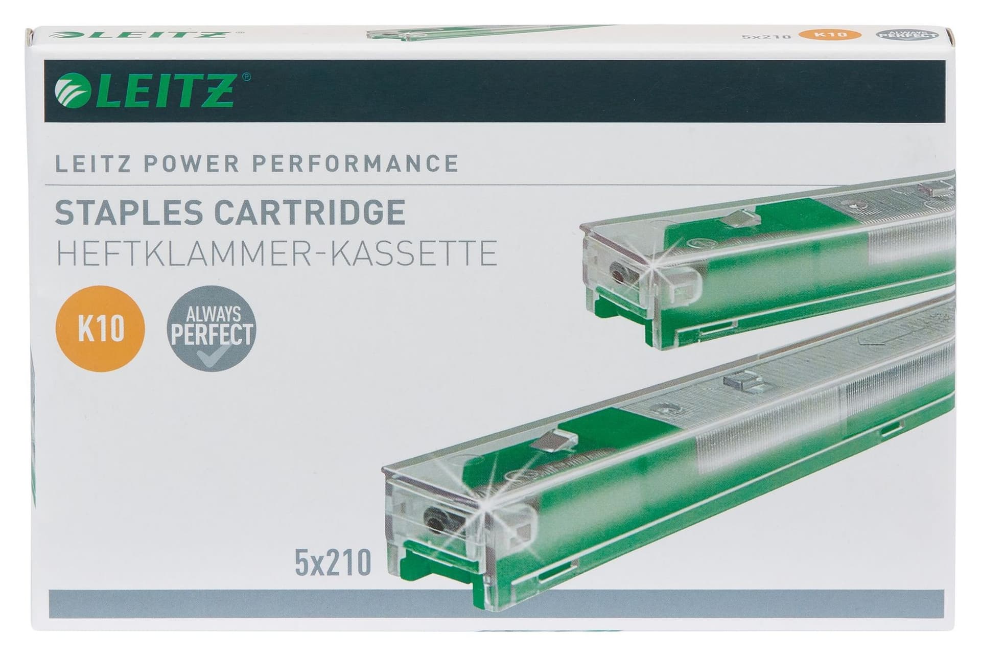 Nieten Leitz cassette K10 26/10 verzinkt 1050 stuks
