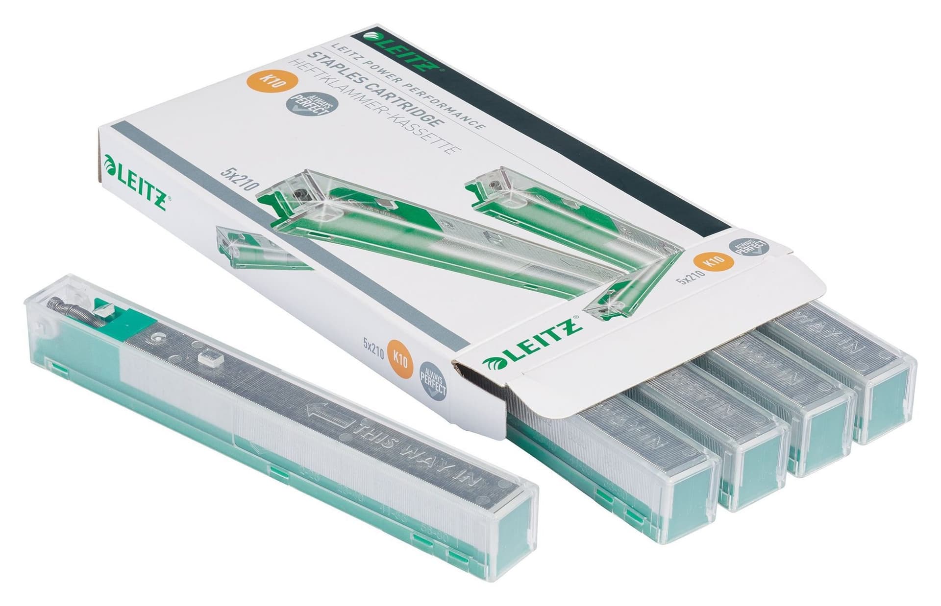 Nieten Leitz cassette K10 26/10 verzinkt 1050 stuks 2