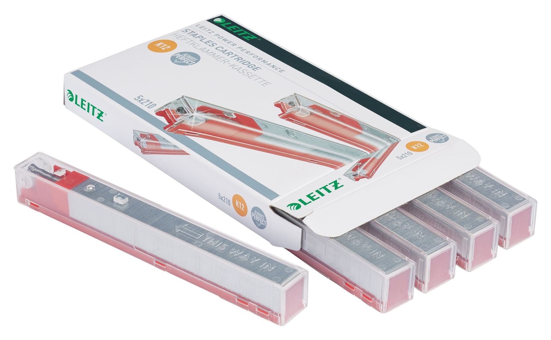 Nieten Leitz cassette K12 26/12 verzinkt 1050 stuks 2