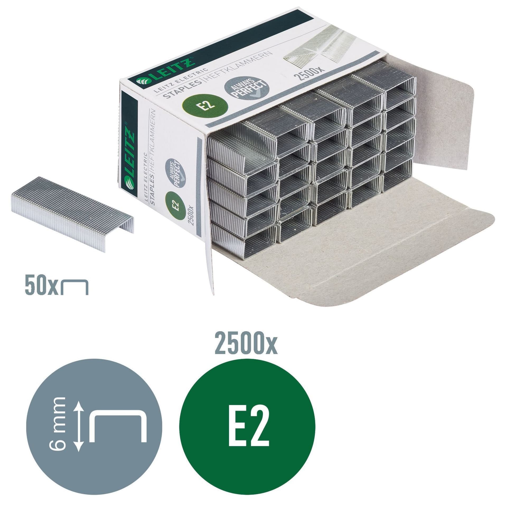 Nieten Leitz E2 verzinkt 2500 stuks 3