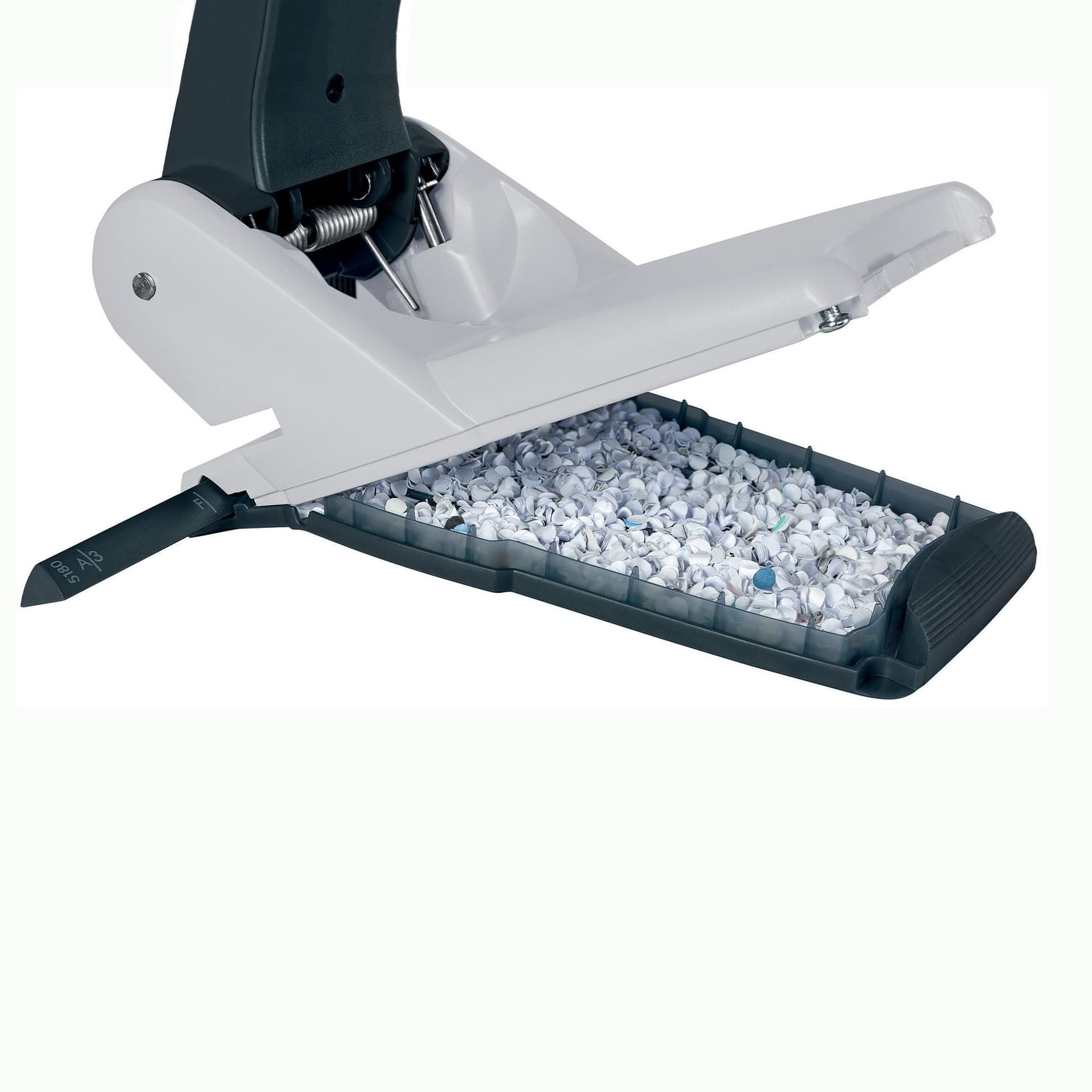 Perforator Leitz 5180 heavy duty 65 vel zilver 2