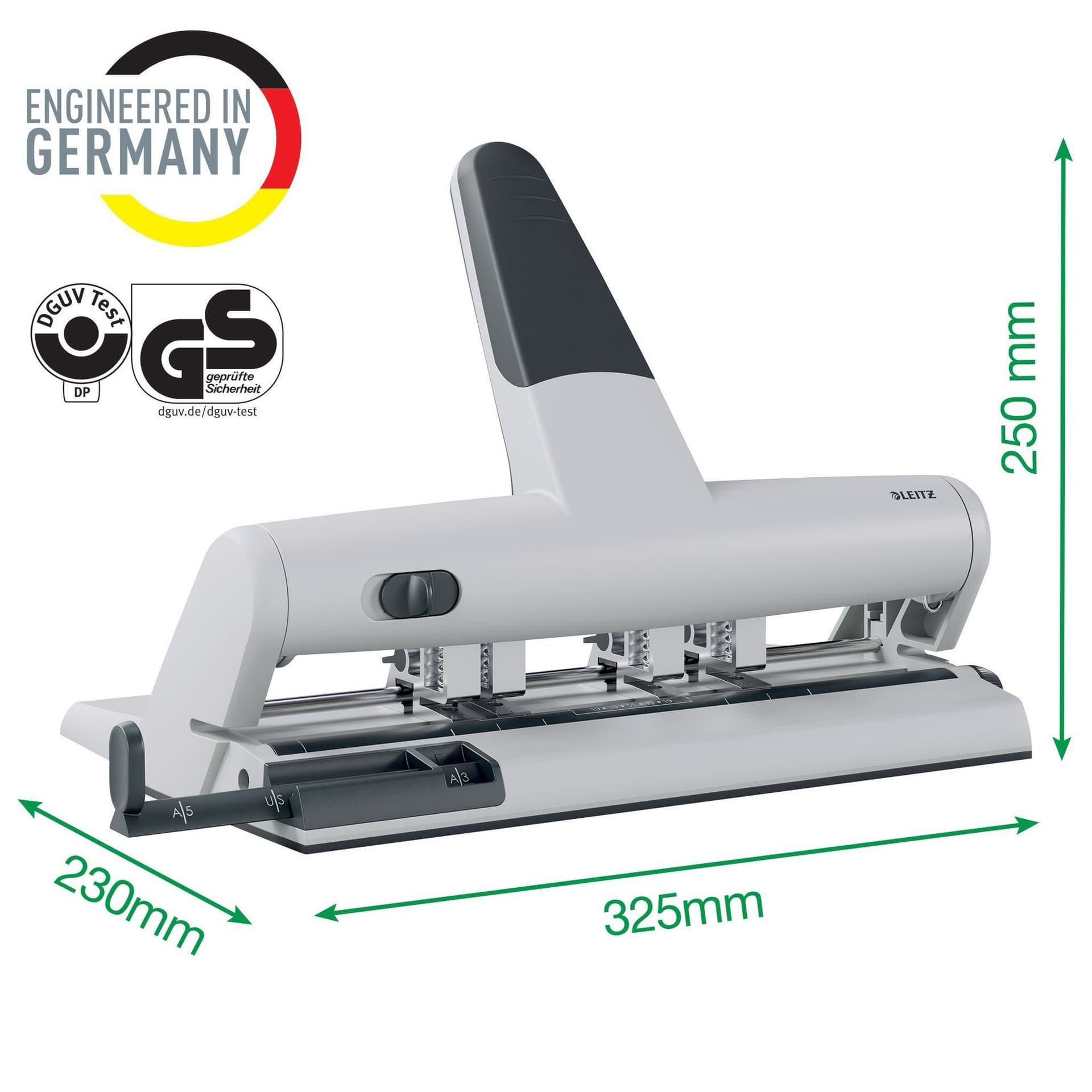 Perforator Leitz 5114 AKTO variabele multi zilver 3