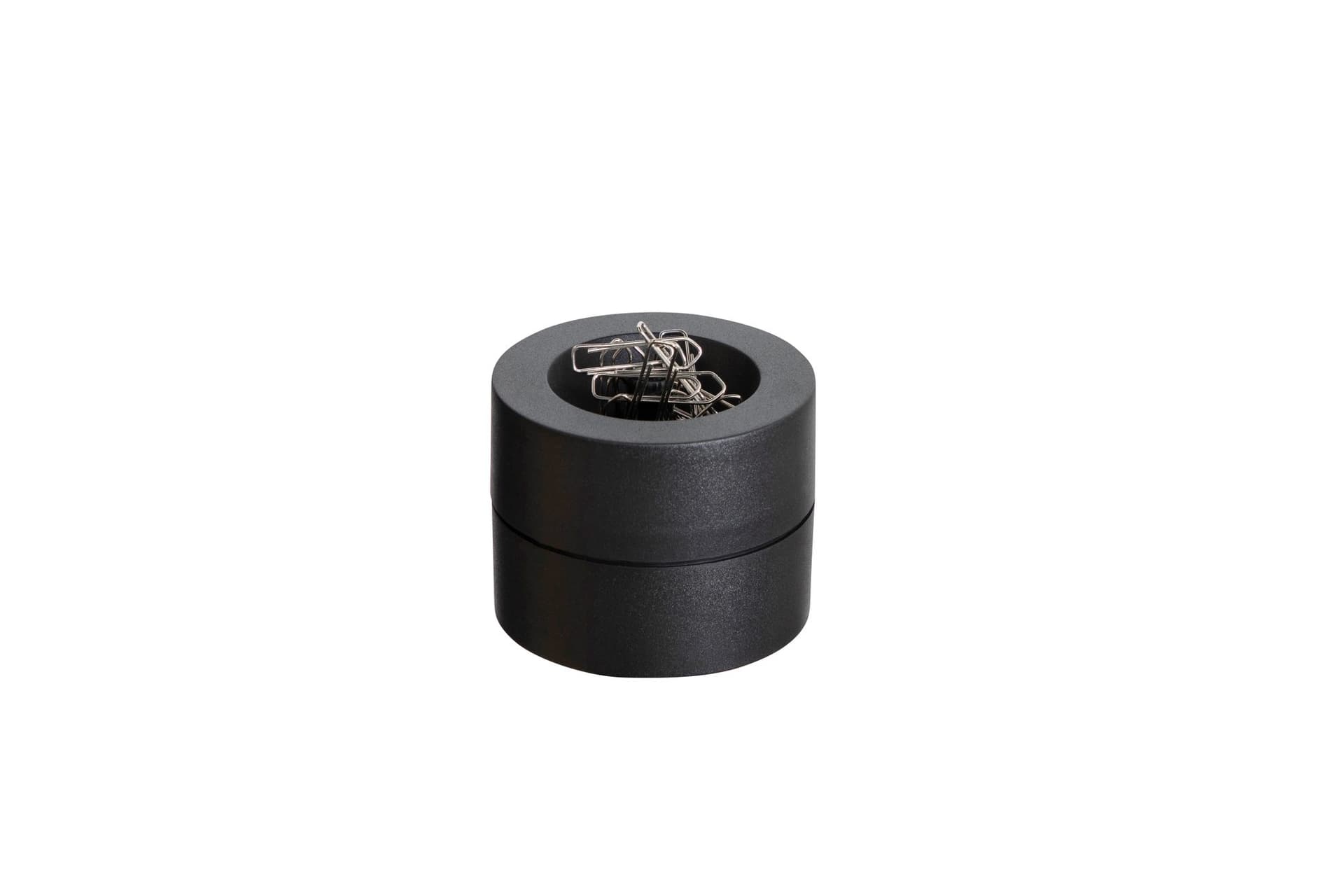 Papercliphouder MAUL Pro magnetisch Ø73mmx60mm zwart