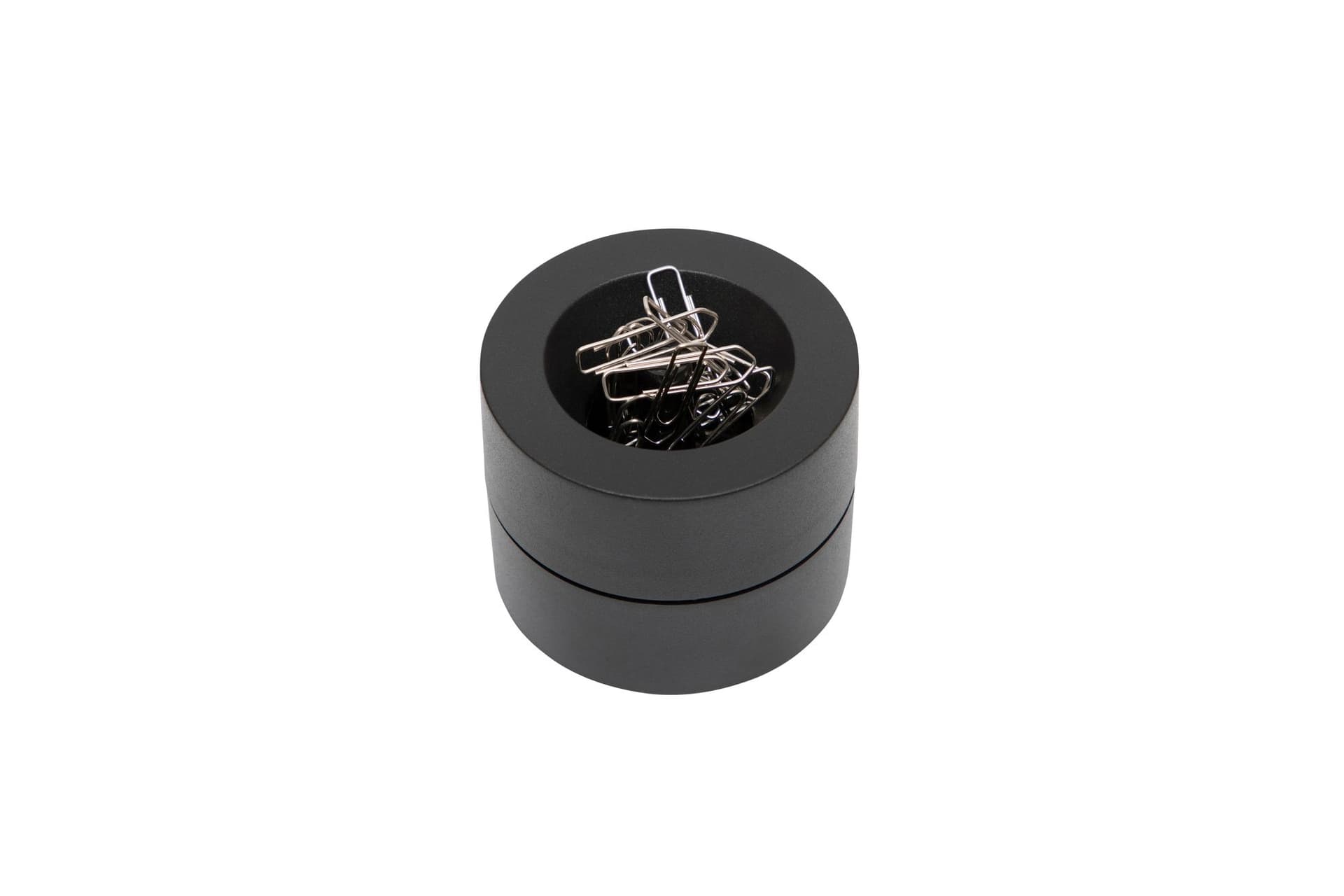 Papercliphouder MAUL Pro magnetisch Ø73mmx60mm zwart 2