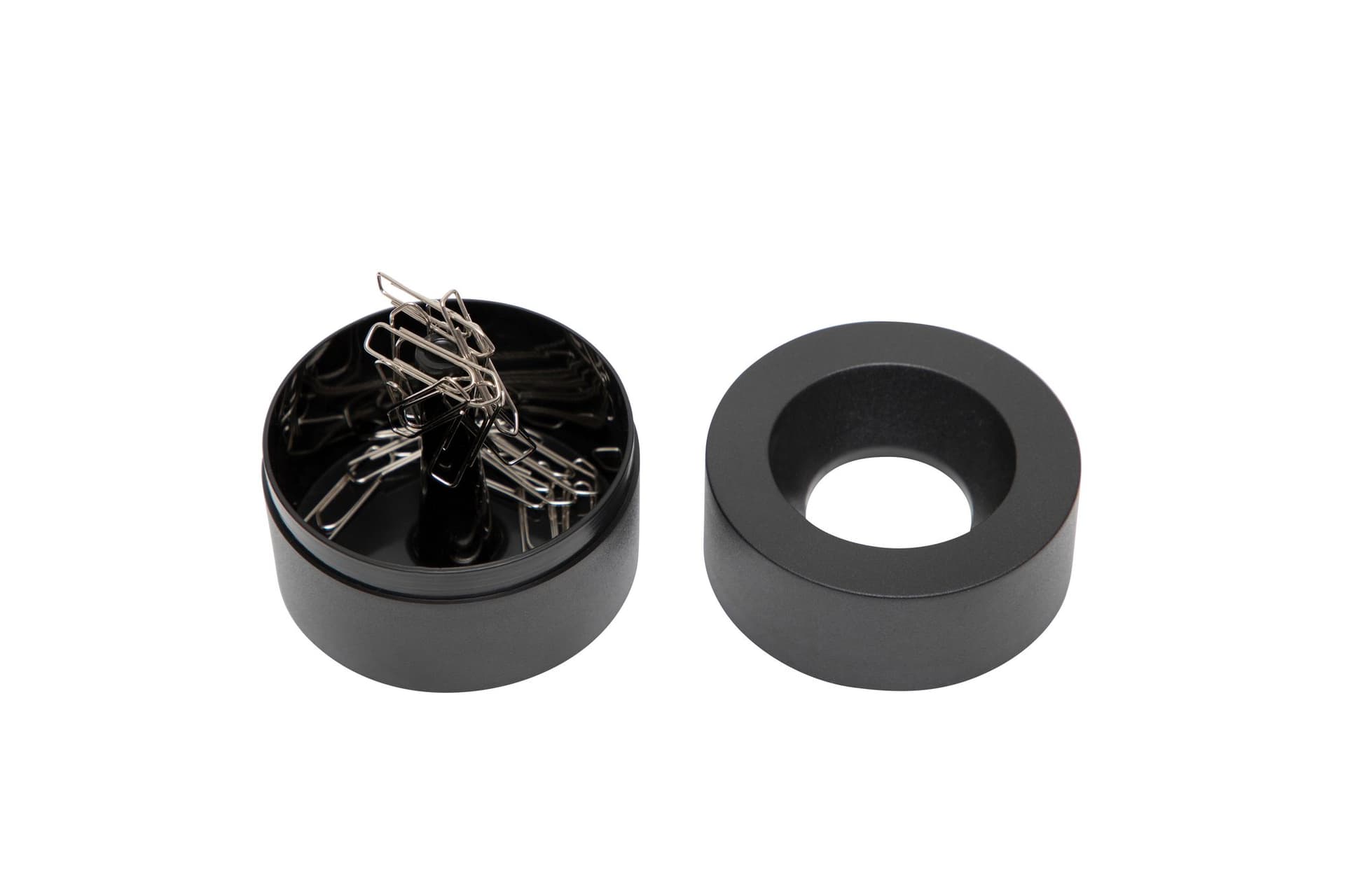 Papercliphouder MAUL Pro magnetisch Ø73mmx60mm zwart 3
