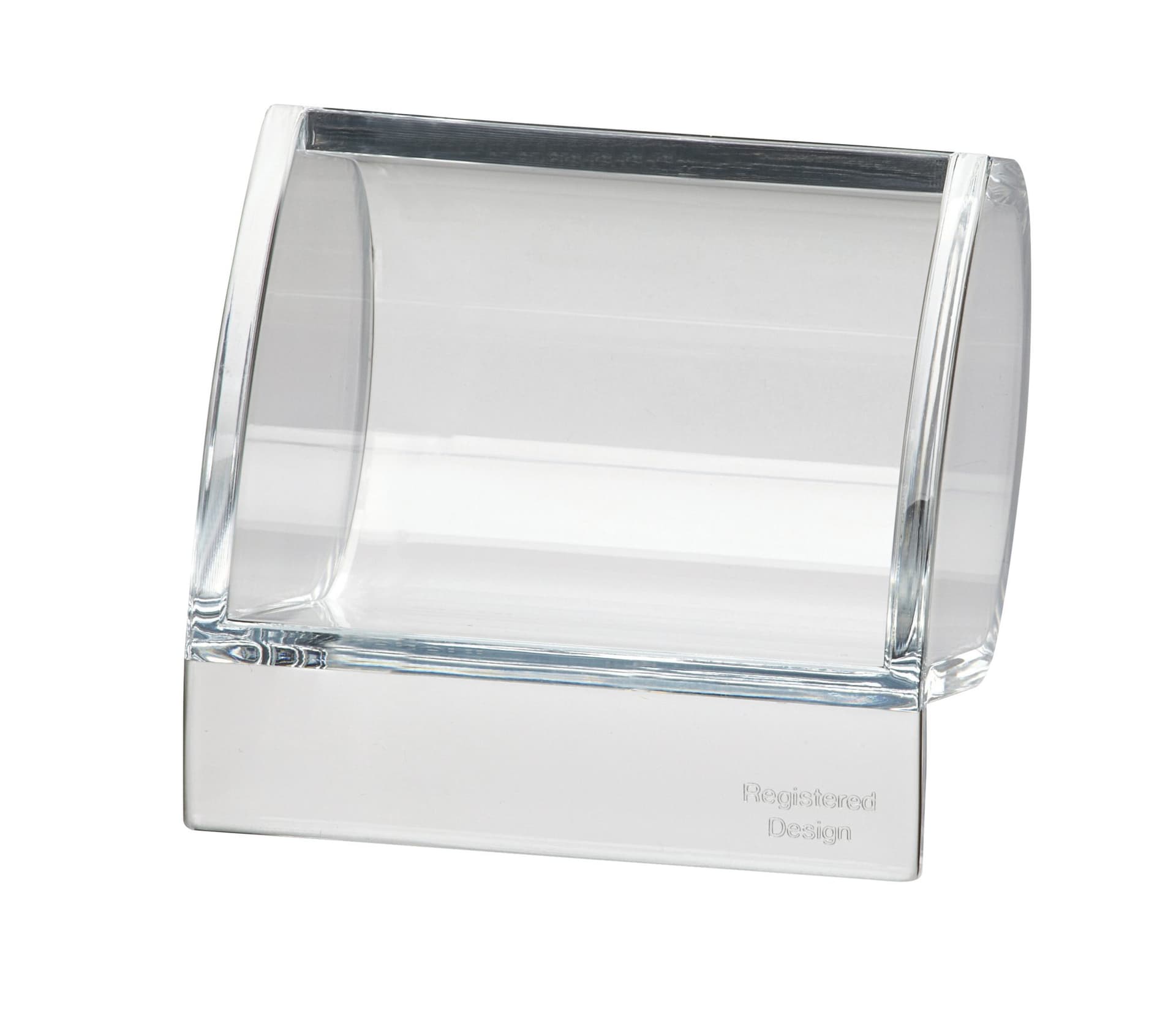 Papercliphouder MAUL 87x77x65mm acryl 3