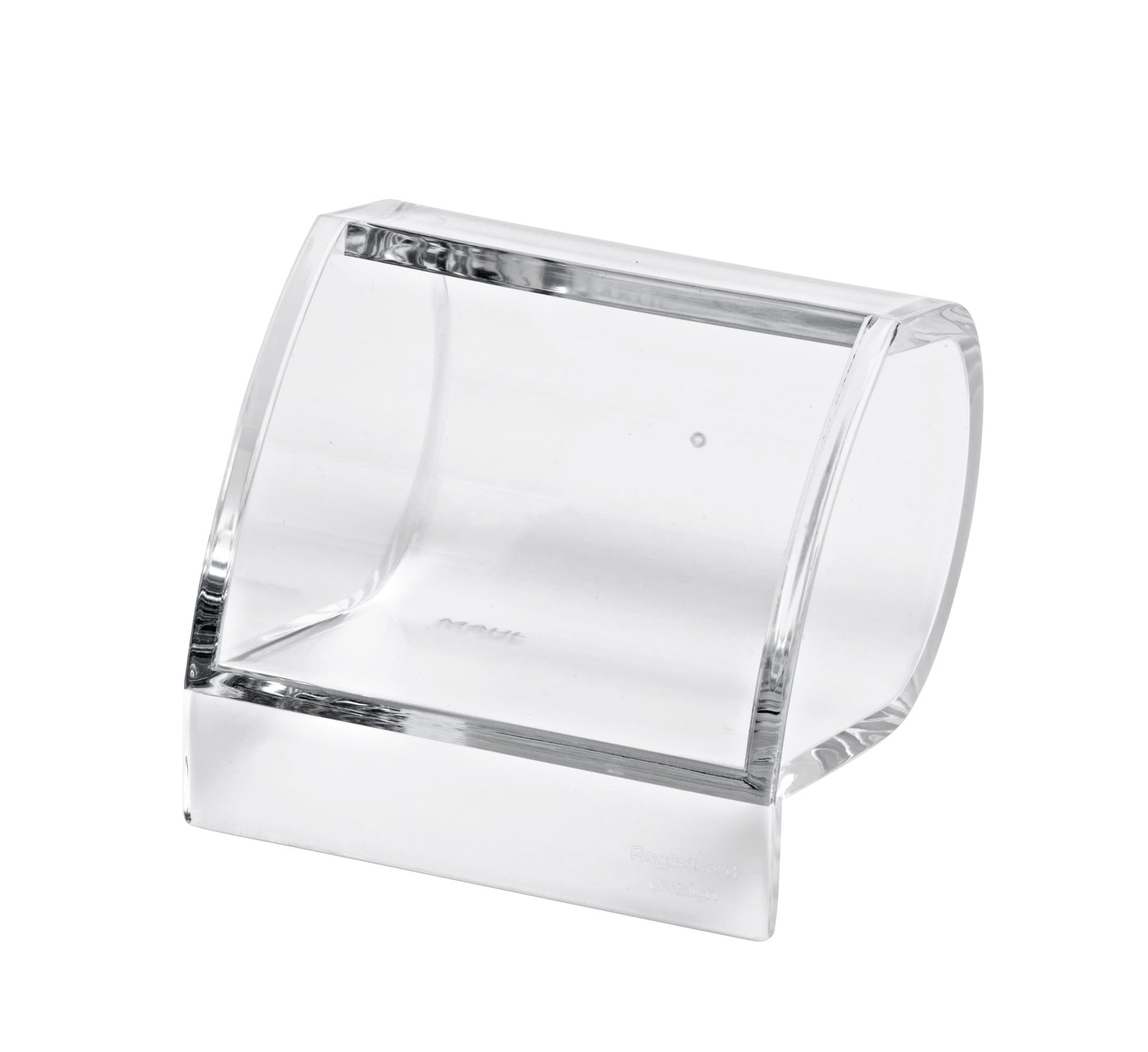 Papercliphouder MAUL 87x77x65mm acryl 4