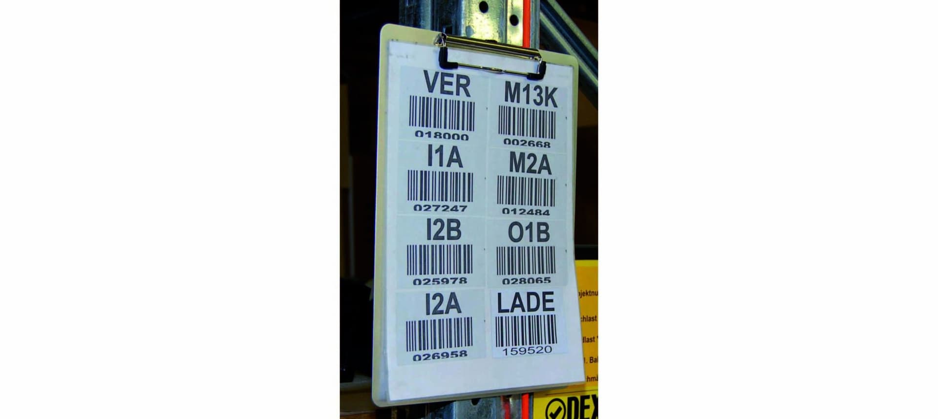 Klembord MAUL A4 staand met magneetstrip aluminium 4
