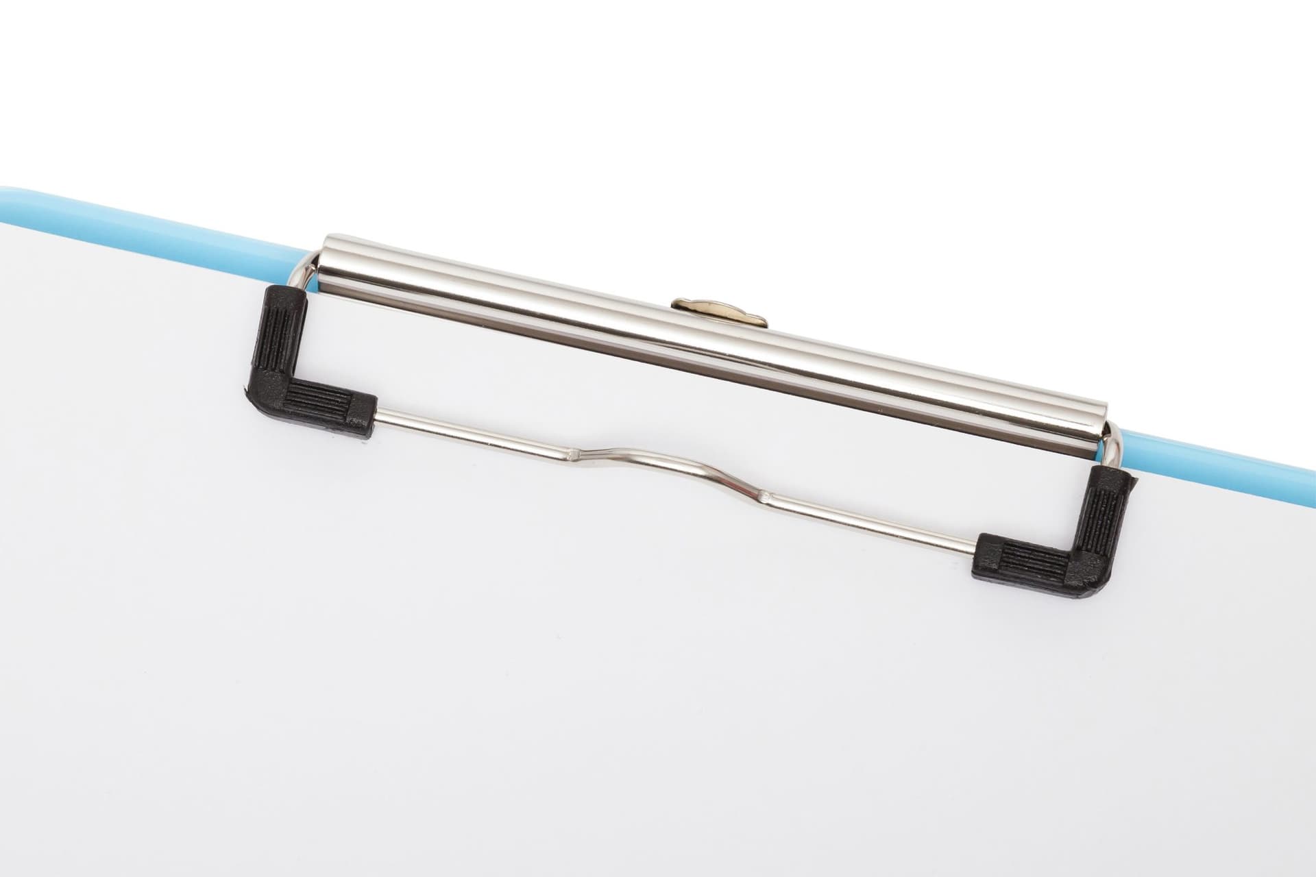 Klembord MAUL A4 staand transparant PS neon blauw 8