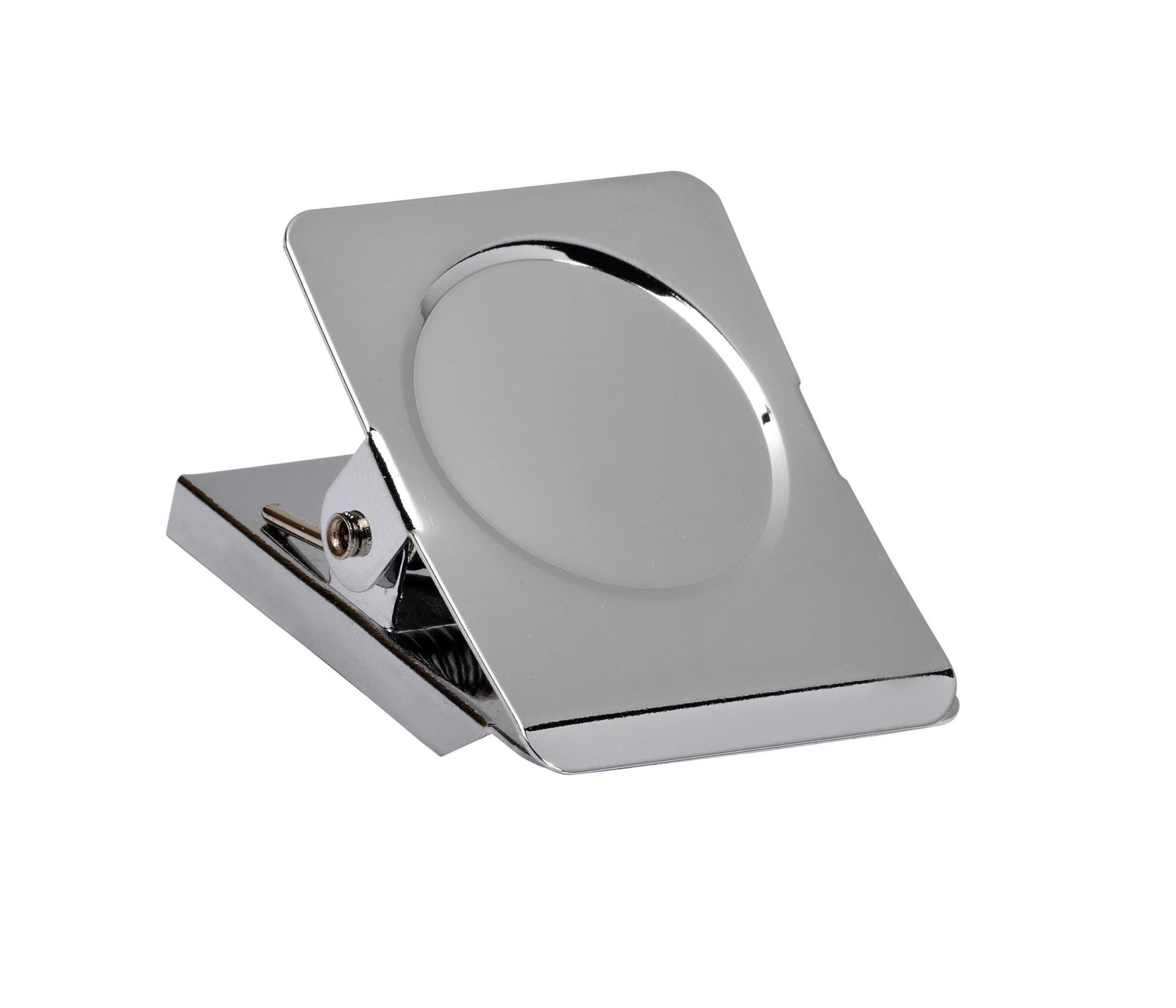 Papierklem MAUL magnetisch vierkant 40mm zilver