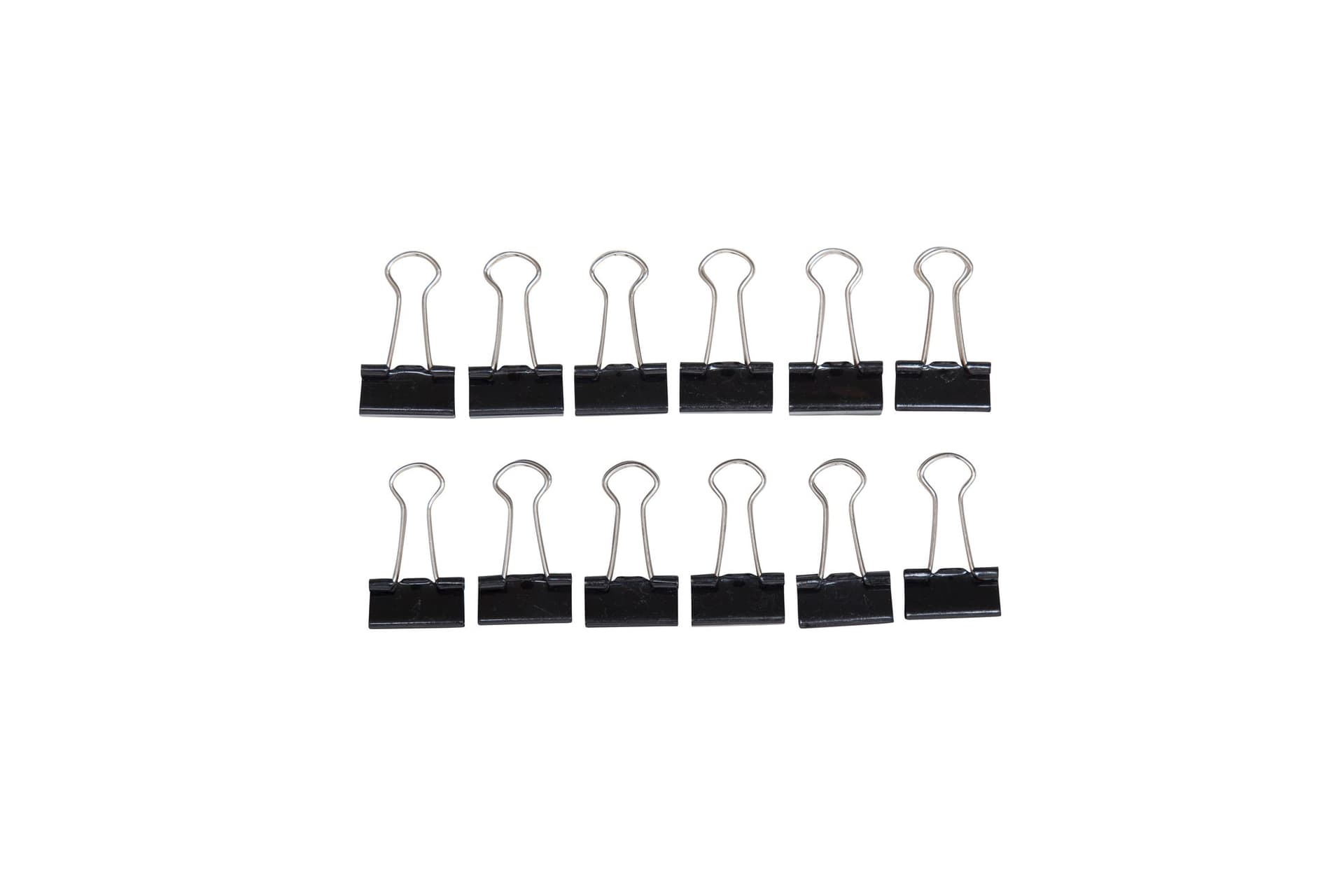 Papierklem MAUL 213 foldback 19mm zwart 12 stuks 5