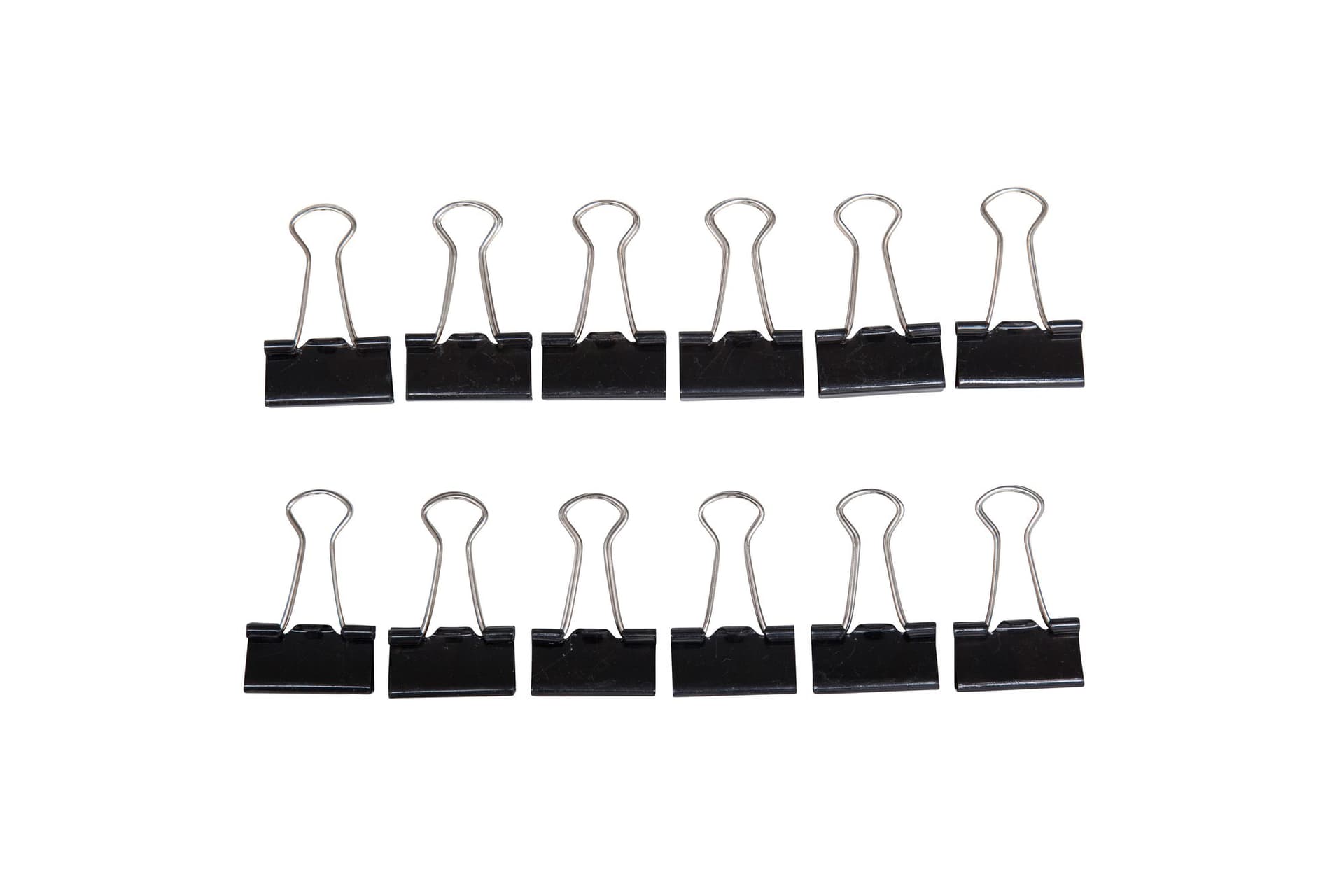 Papierklem MAUL 213 Foldback 25mm zwart 12 stuks 5