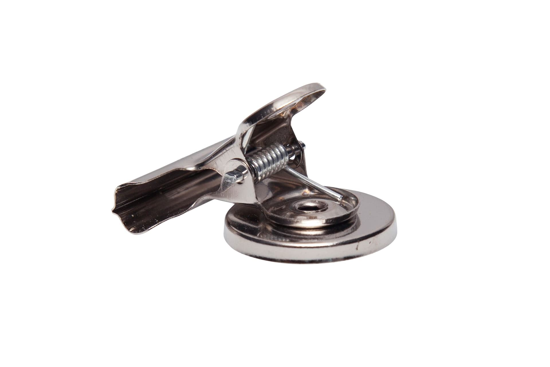 Papierklem MAUL Bulldog met magneet 40mm zilver 2 stuks 3
