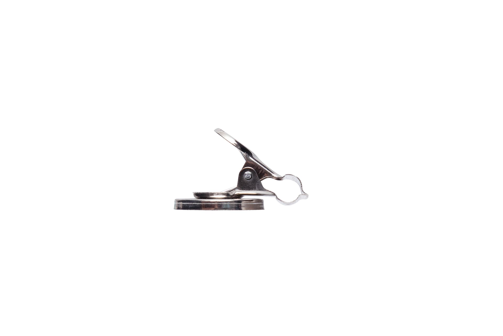 Papierklem MAUL Bulldog met magneet 40mm zilver 2 stuks 4