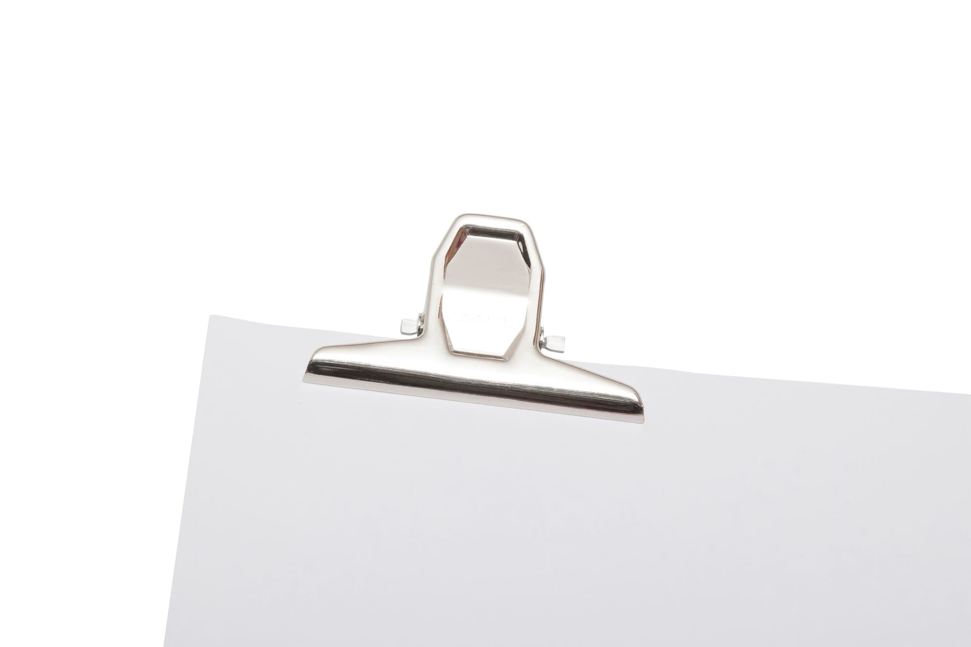 Papierklem MAUL Pro 75mm capaciteit 20mm zilver 2 stuks 8