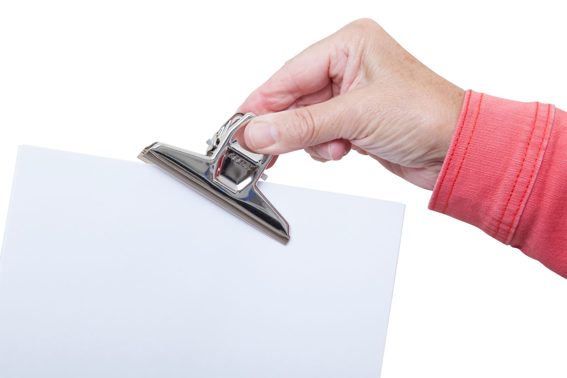 Papierklem MAUL Pro 95mm capaciteit 25mm zilver 7
