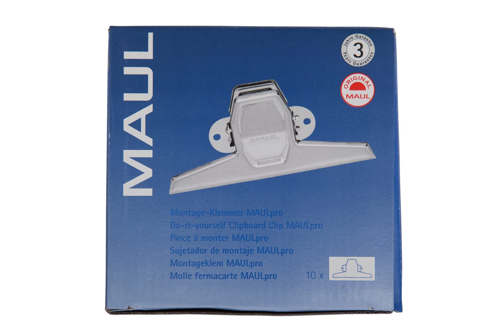 Papierklem MAUL Pro 125mm zilver 11