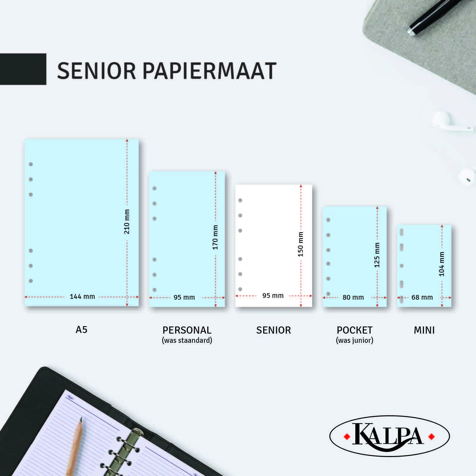 Agendavulling 2027 Kalpa Senior 7dagen/2pagina's 6