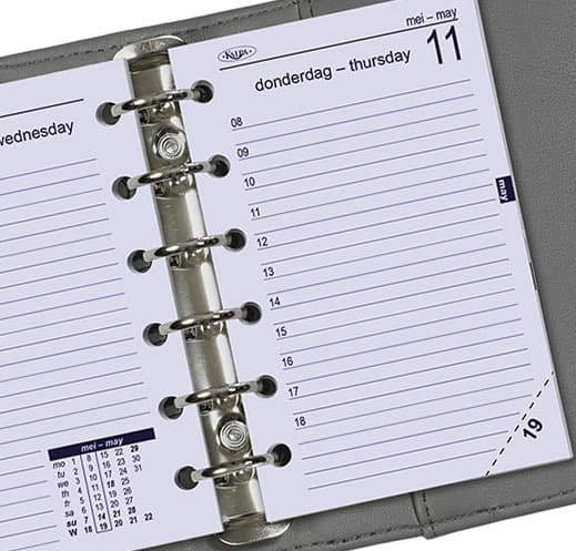 Agendavulling 2027 Kalpa Pocket 1dag/1pagina 3