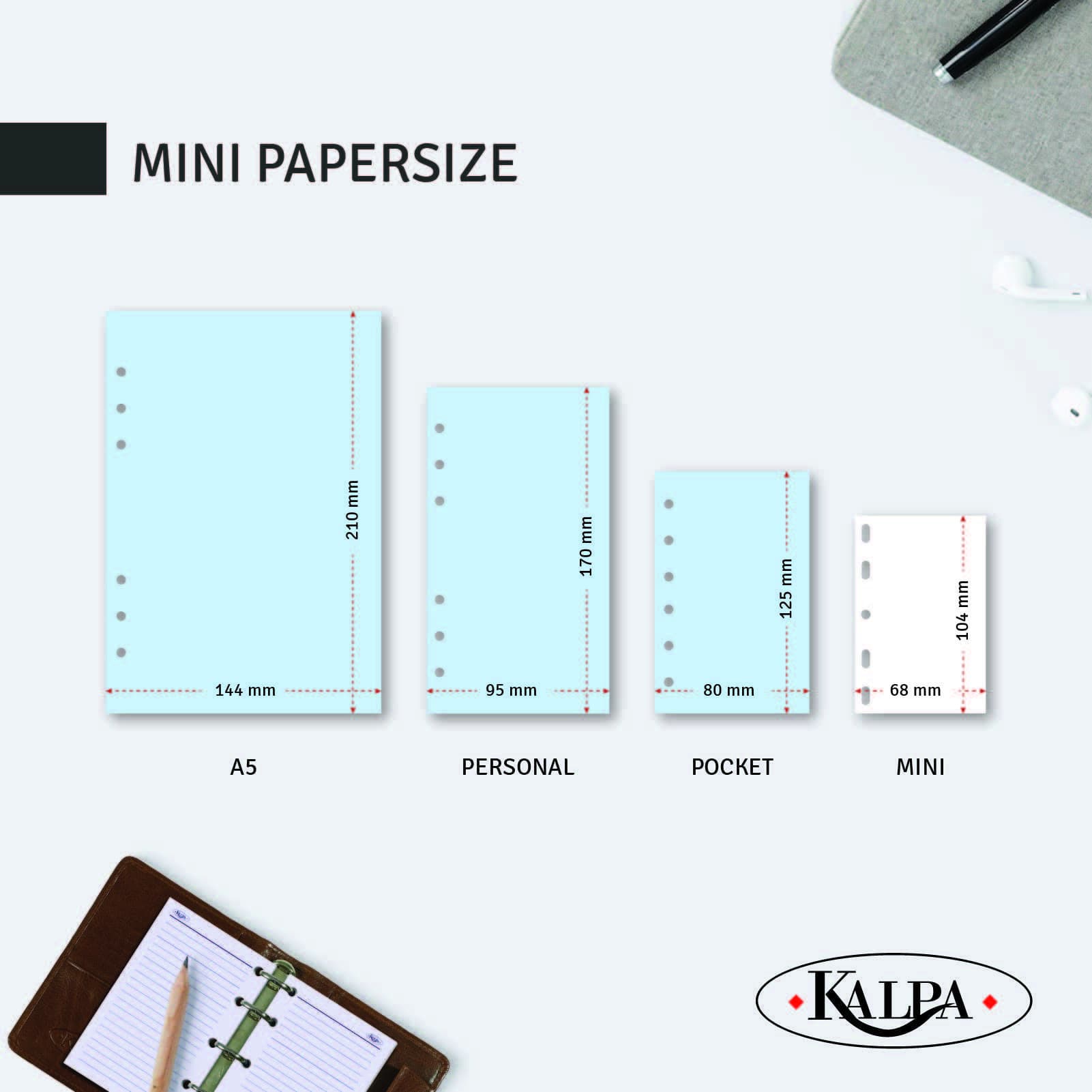 Agendavulling 2027 Kalpa Mini 7dagen/2pagina's 6