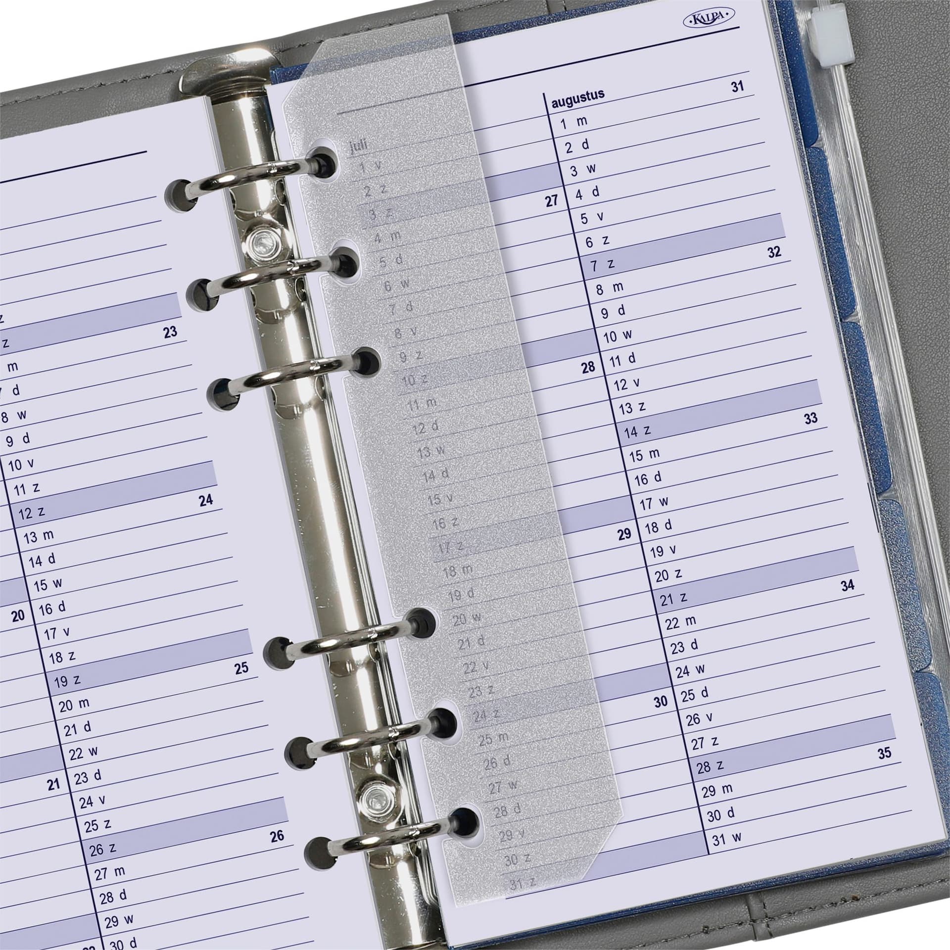 Agendavulling 2027 Kalpa Personal jaardoos 7dagen/2pagina's 3
