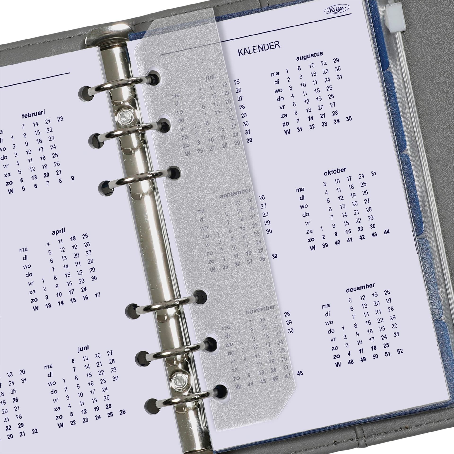 Agendavulling 2027 Kalpa Personal jaardoos 7dagen/2pagina's 5