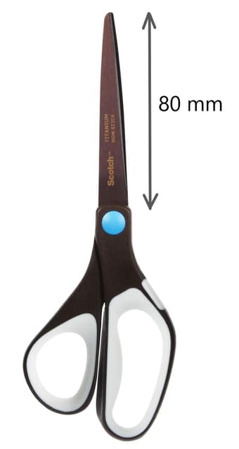 Schaar Scotch 20cm titanium blister 2