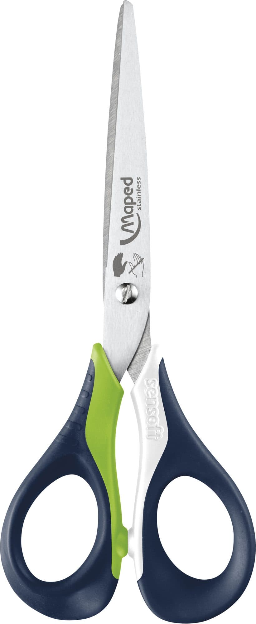 Schaar Maped Sensoft 16cm links assorti 5