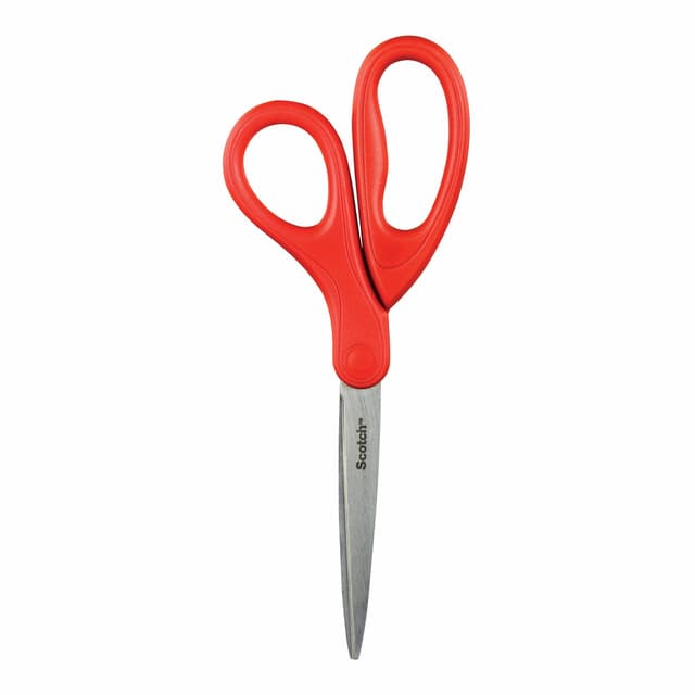 Schaar Scotch 18cm universeel rood blister 2